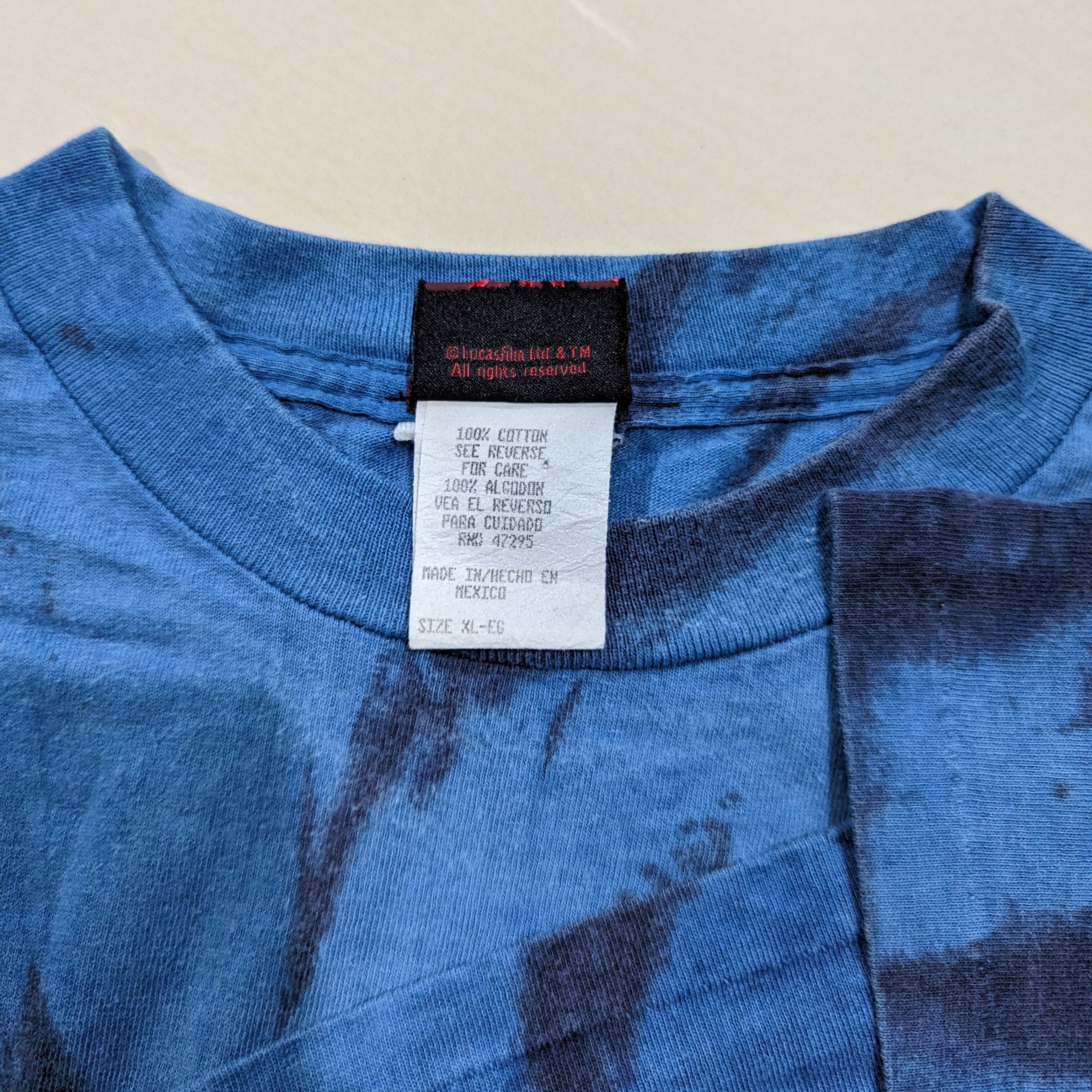Liquid Blue Star Wars Vintage 90s T-Shirt Size US XL / EU 56 / 4 - 4 Thumbnail