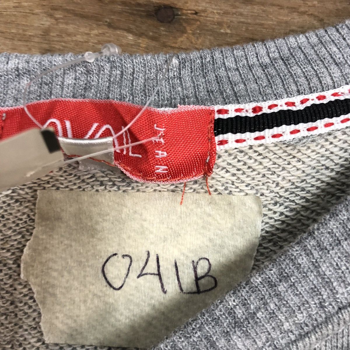 Japanese Brand NB Avail Jeans Grey Sweatshirt #041B Size US M / EU 48-50 / 2 - 12 Thumbnail