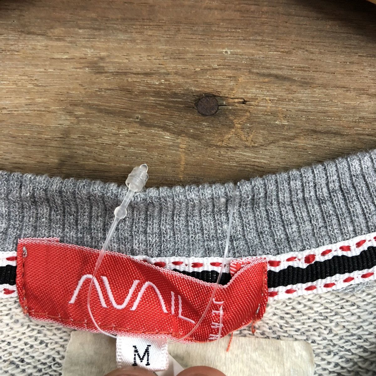 Japanese Brand NB Avail Jeans Grey Sweatshirt #041B Size US M / EU 48-50 / 2 - 11 Thumbnail