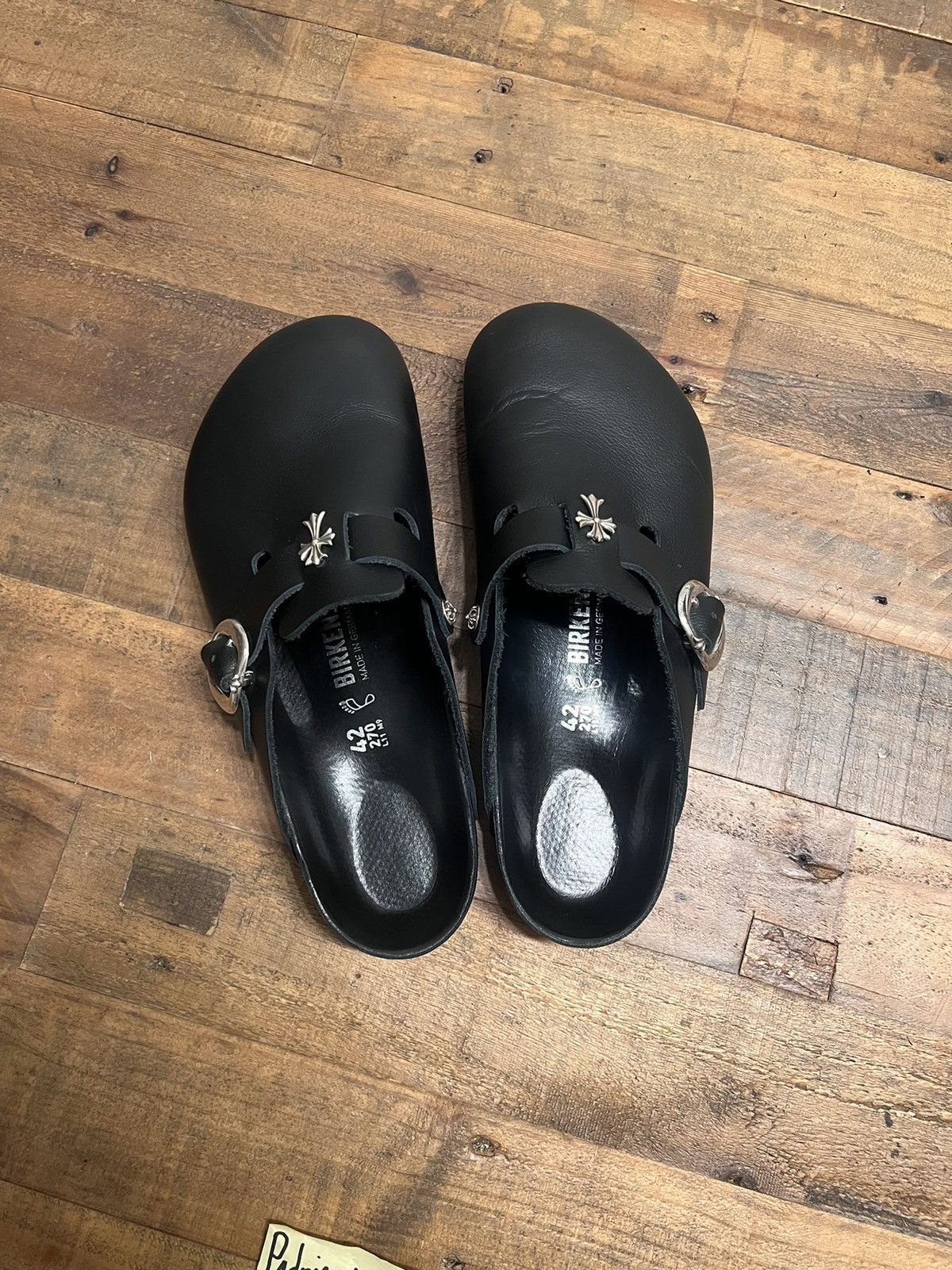 Birkenstock × Chrome Hearts Chrome hearts leather rubber Birkenstock × Chrome Hearts Chrome hearts leather rubber