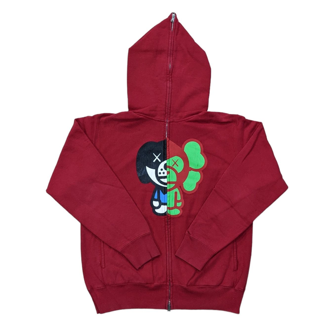 Bape × Kaws 2006 Bape x Kaws Baby Milo Pullover Hoodie Size US M / EU 48-50 / 2 - 1 Thumbnail