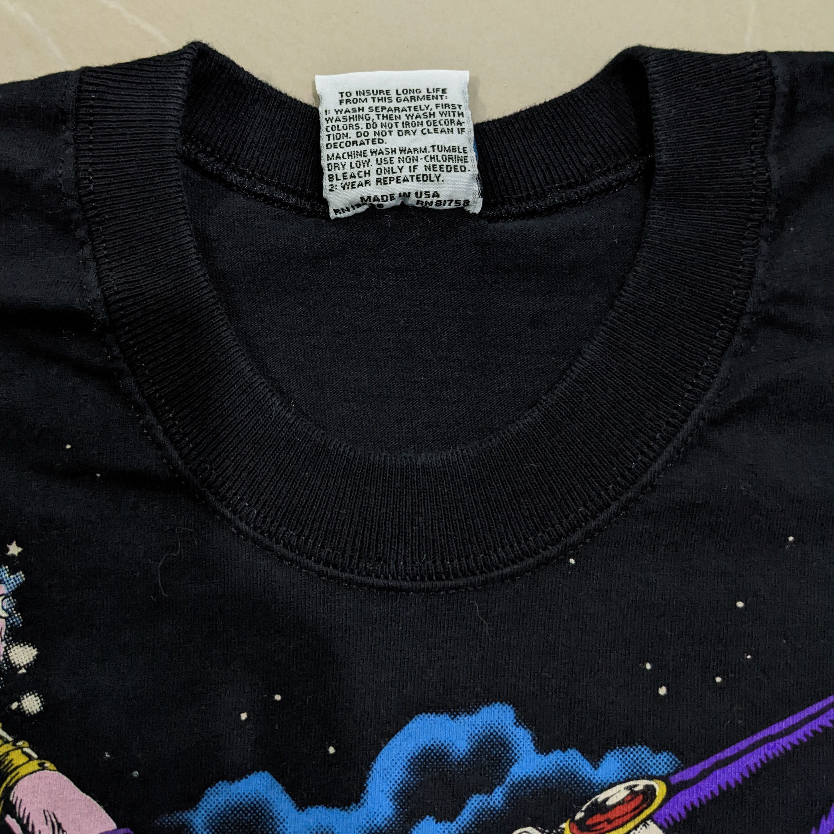 Liquid Blue VINTAGE 1994 LIQUID BLUE WIZARD AOP TEE SHIRT XL Size US XL / EU 56 / 4 - 8 Thumbnail