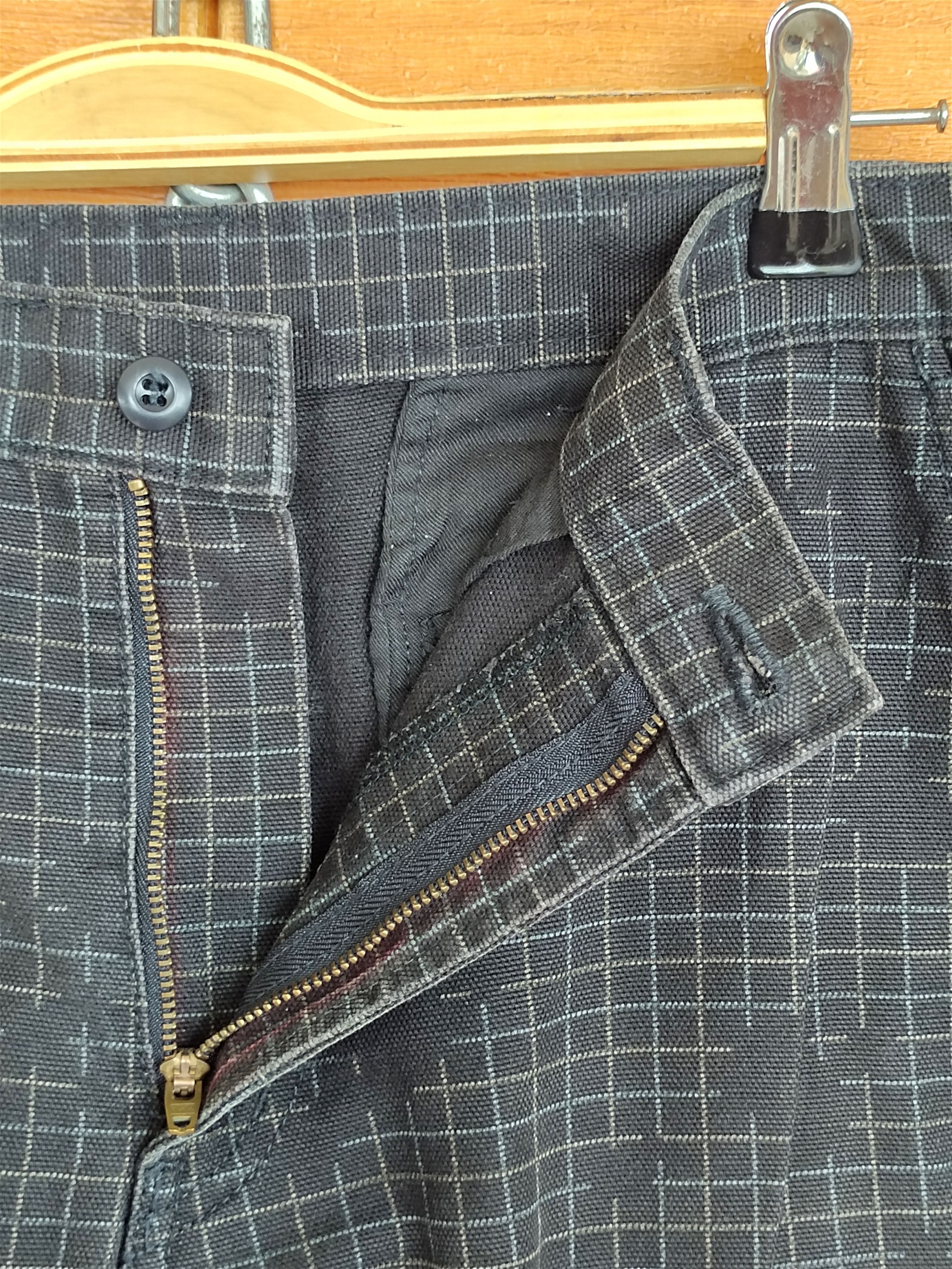 PPFM Vintage PPFM Checkered Night Camo Cargo Pants Size US 30 / EU 46 - 16 Thumbnail