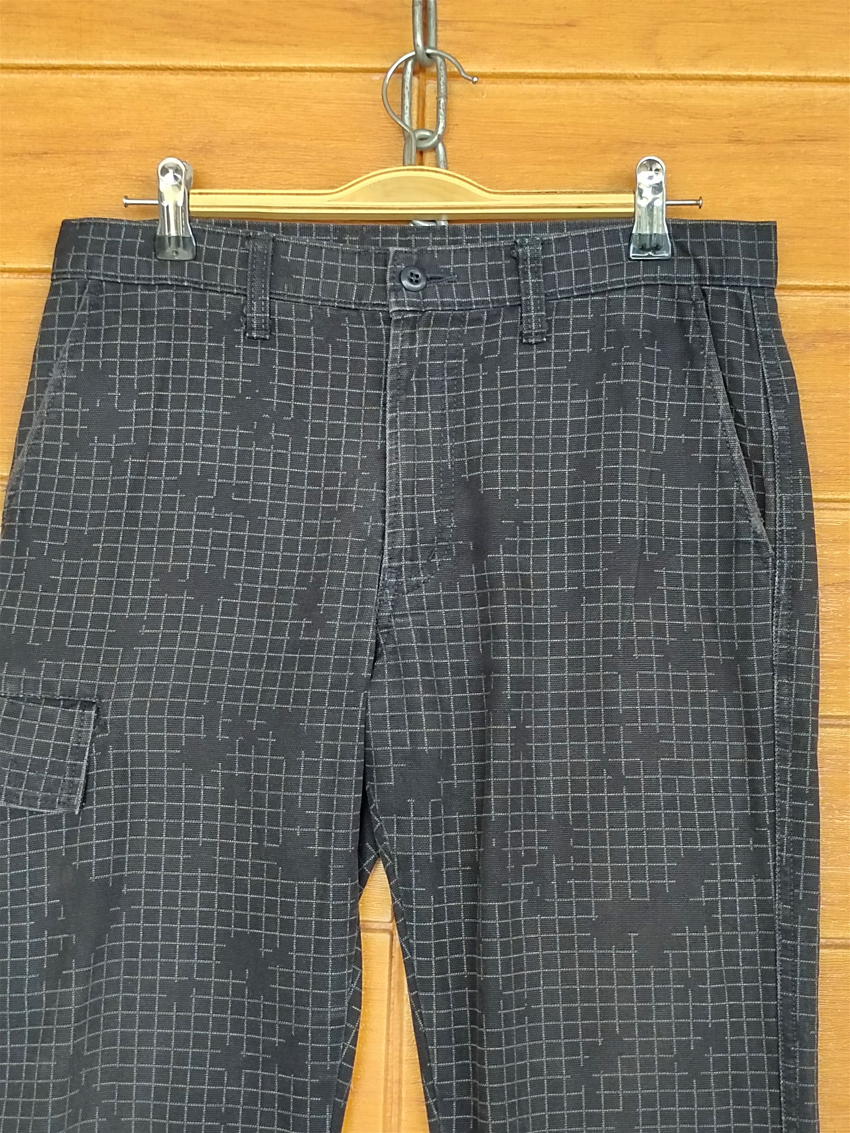 PPFM Vintage PPFM Checkered Night Camo Cargo Pants Size US 30 / EU 46 - 3 Thumbnail