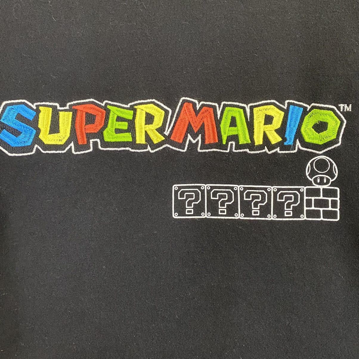 The Game × Vintage Vintage Bandai Super Mario Big Logo Crewneck Sweathirt Size US M / EU 48-50 / 2 - 5 Thumbnail