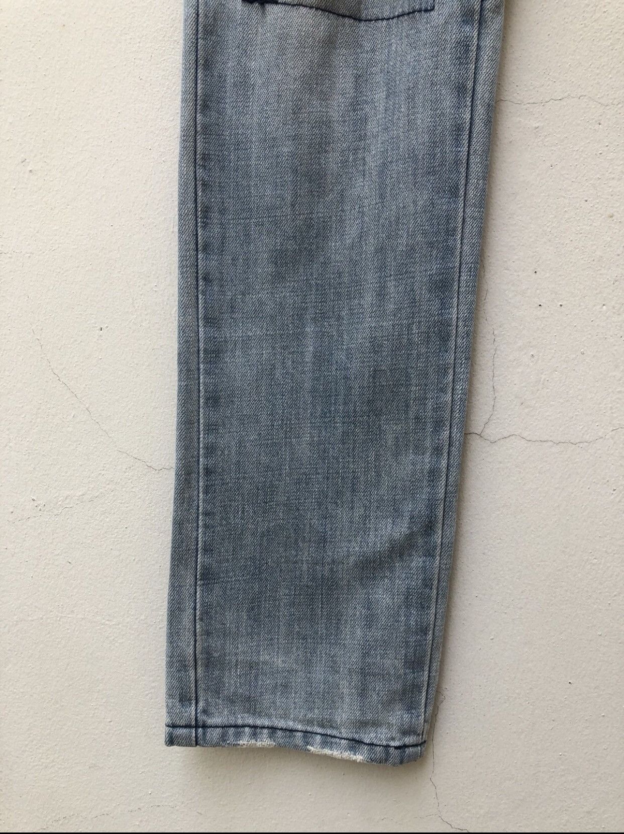Fad Three FAD 3 Japan Multiple Pocket Faded Denim Jeans Size US 31 - 11 Thumbnail