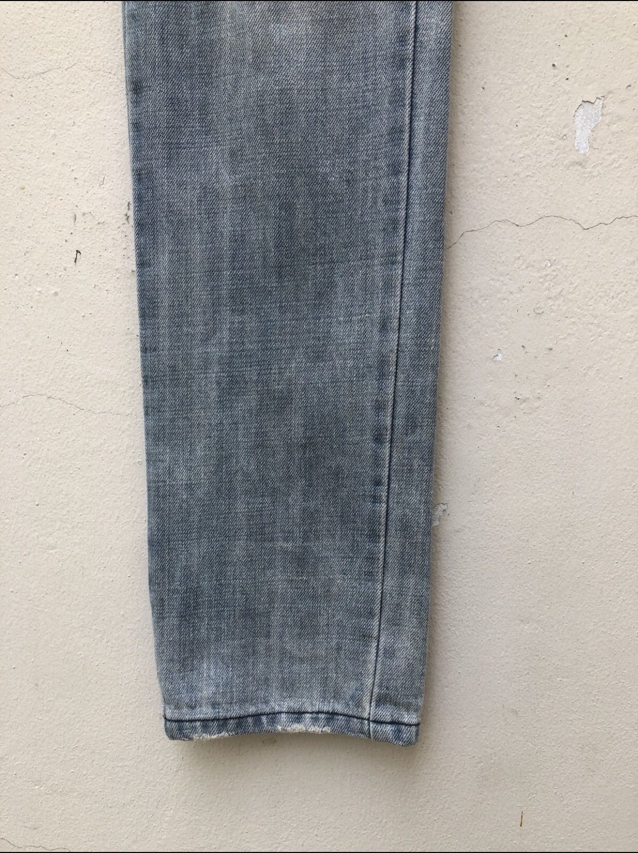 Fad Three FAD 3 Japan Multiple Pocket Faded Denim Jeans Size US 31 - 14 Thumbnail