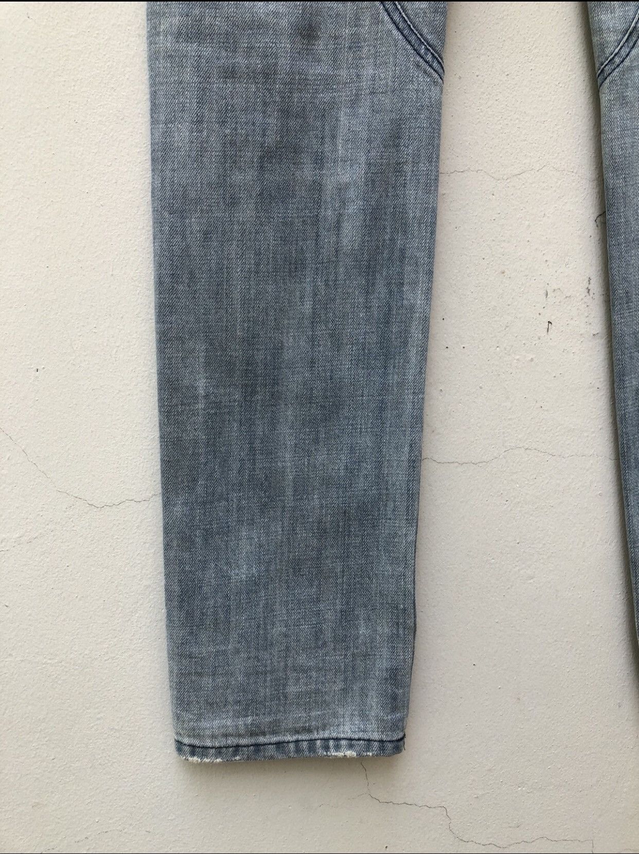 Fad Three FAD 3 Japan Multiple Pocket Faded Denim Jeans Size US 31 - 18 Thumbnail