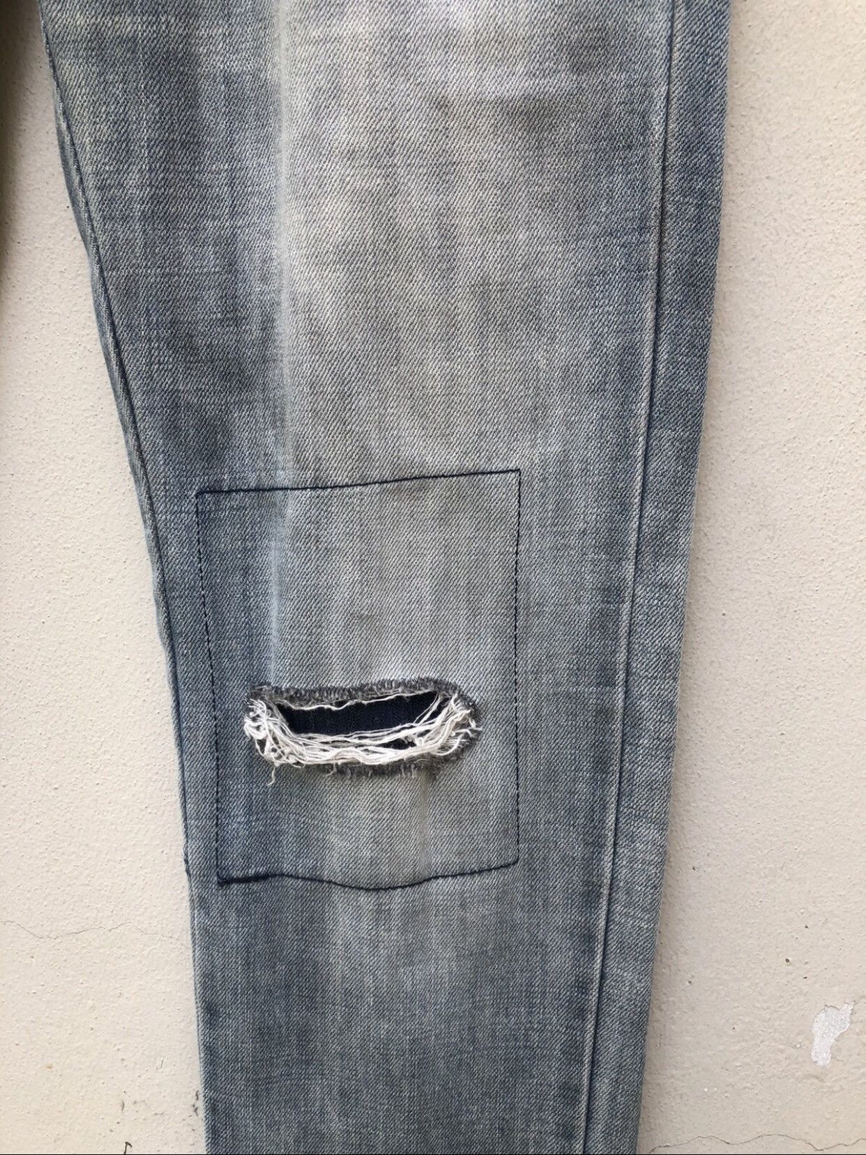 Fad Three FAD 3 Japan Multiple Pocket Faded Denim Jeans Size US 31 - 13 Thumbnail