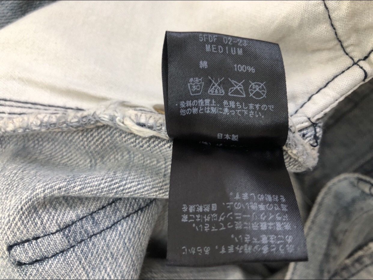 Fad Three FAD 3 Japan Multiple Pocket Faded Denim Jeans Size US 31 - 25 Thumbnail