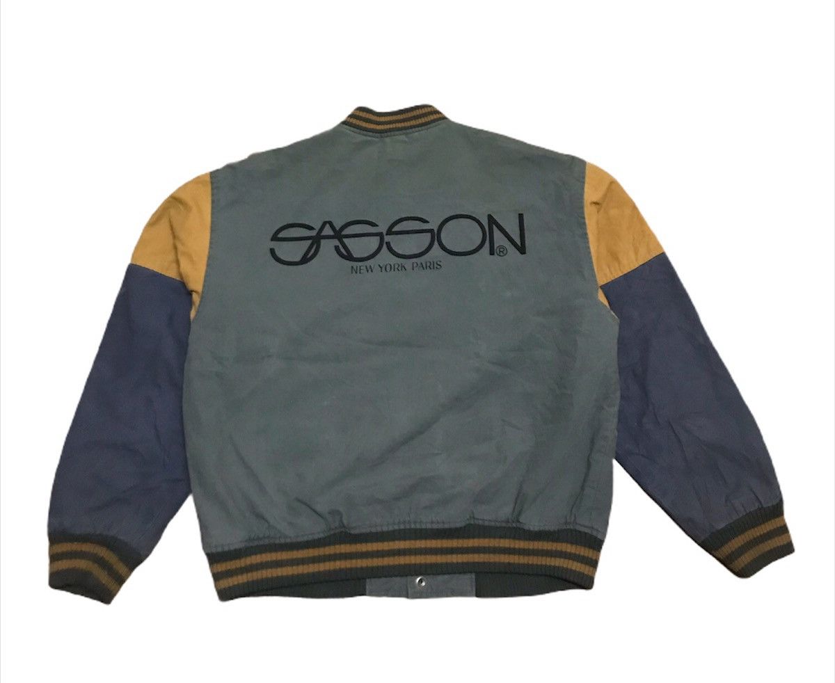 Japanese Brand × Vintage Sasson bomber jacket Size US M / EU 48-50 / 2 - 2 Thumbnail