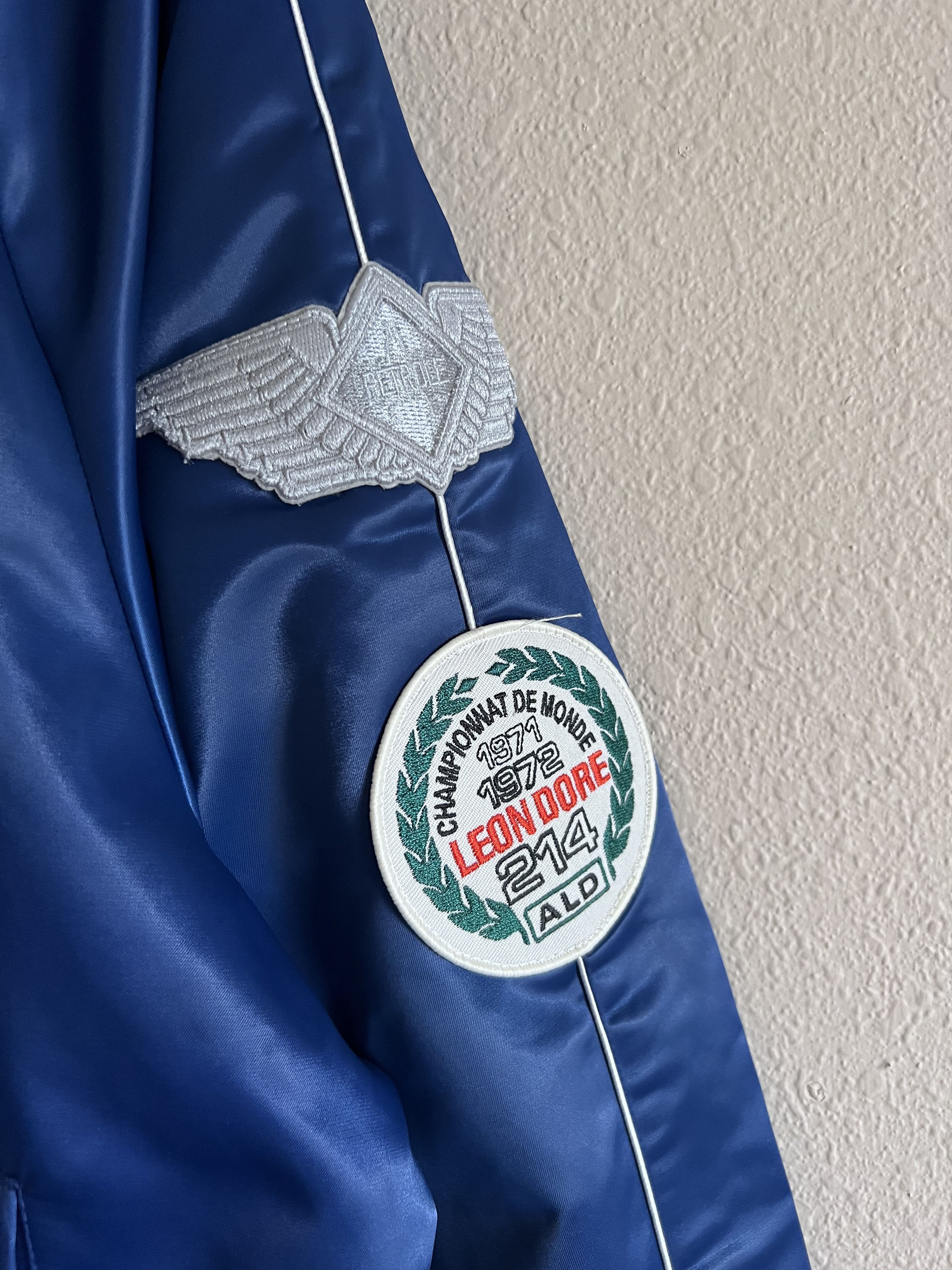 Aime Leon Dore Aime Leon Dore Satin Pit Crew Jacket Size US XL / EU 56 / 4 - 3 Thumbnail