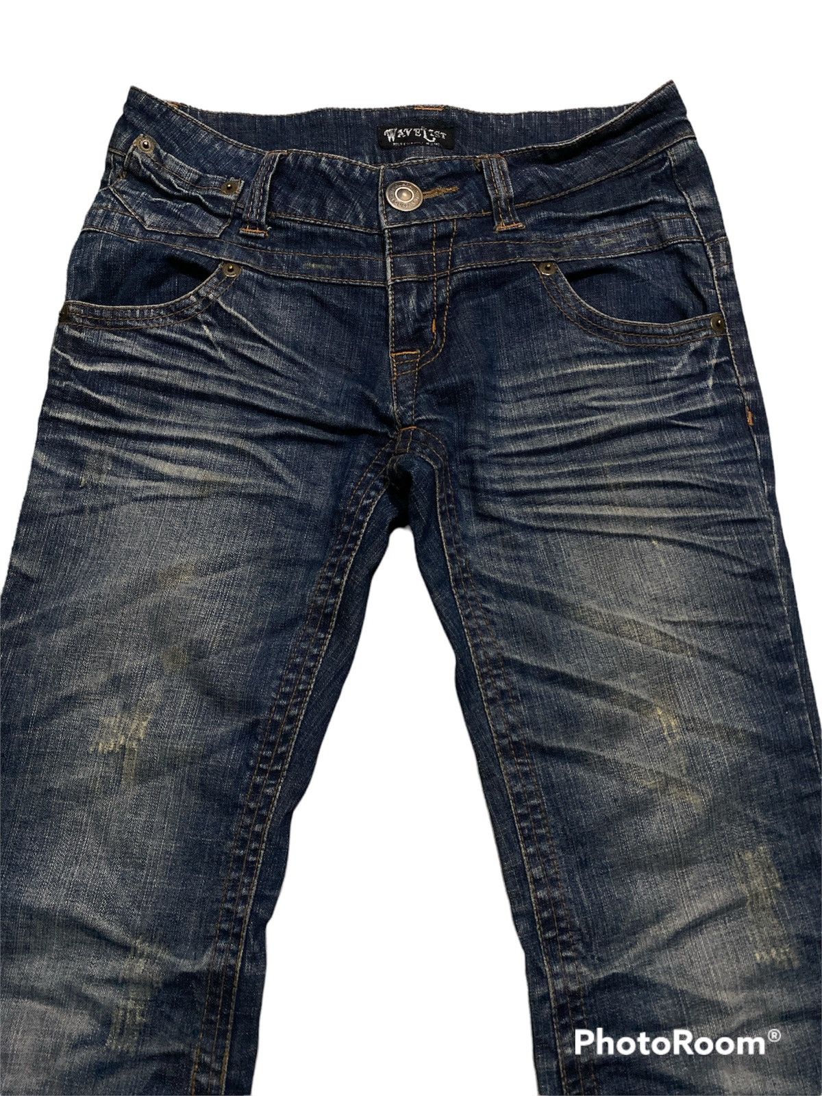 Hysteric Glamour × If Six Was Nine × Japanese Brand Flare Jeans Japan Wave List Claws Distressed Size US 30 / EU 46 - 4 Thumbnail