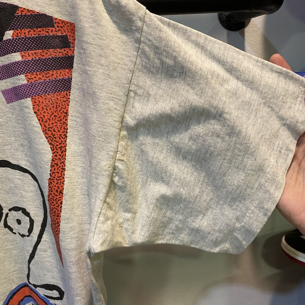 Anime × Cartoon Network × Vintage VINTAGE 1990‼️Snufkin Moomin Characters Nyoro Cartoon Tee Size US L / EU 52-54 / 3 - 10 Thumbnail
