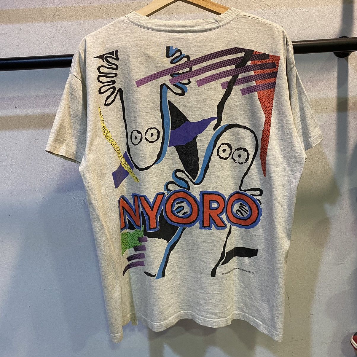 Anime × Cartoon Network × Vintage VINTAGE 1990‼️Snufkin Moomin Characters Nyoro Cartoon Tee Size US L / EU 52-54 / 3 - 2 Thumbnail
