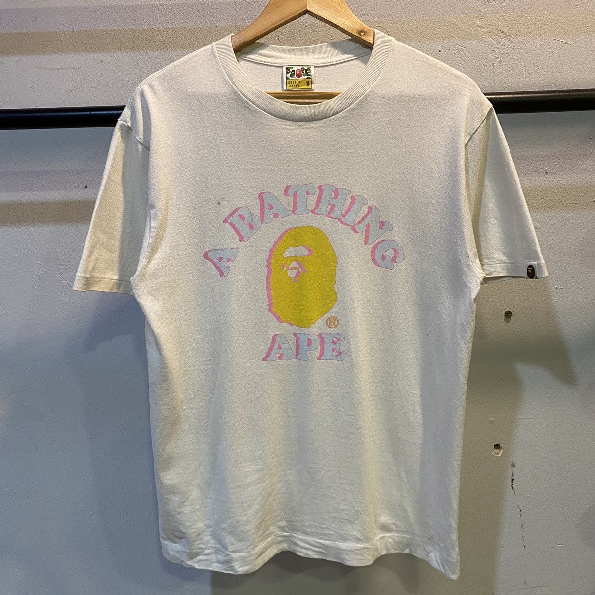 Bape Bape College “A Bathing Ape” Tee Size US M / EU 48-50 / 2 - 1 Thumbnail