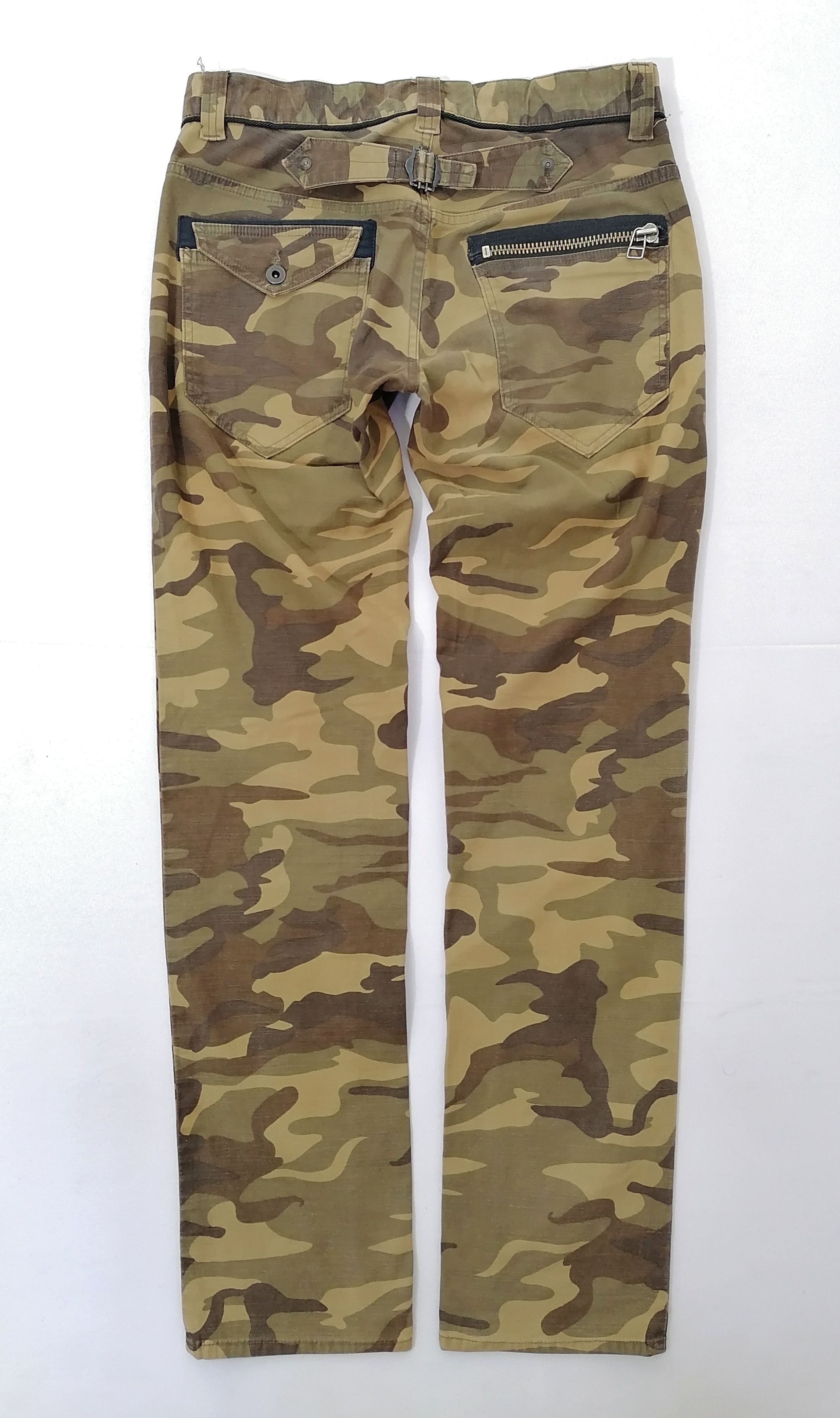 Designer × Japanese Brand Big Smith Camo Pants Size US 33 - 2 Thumbnail