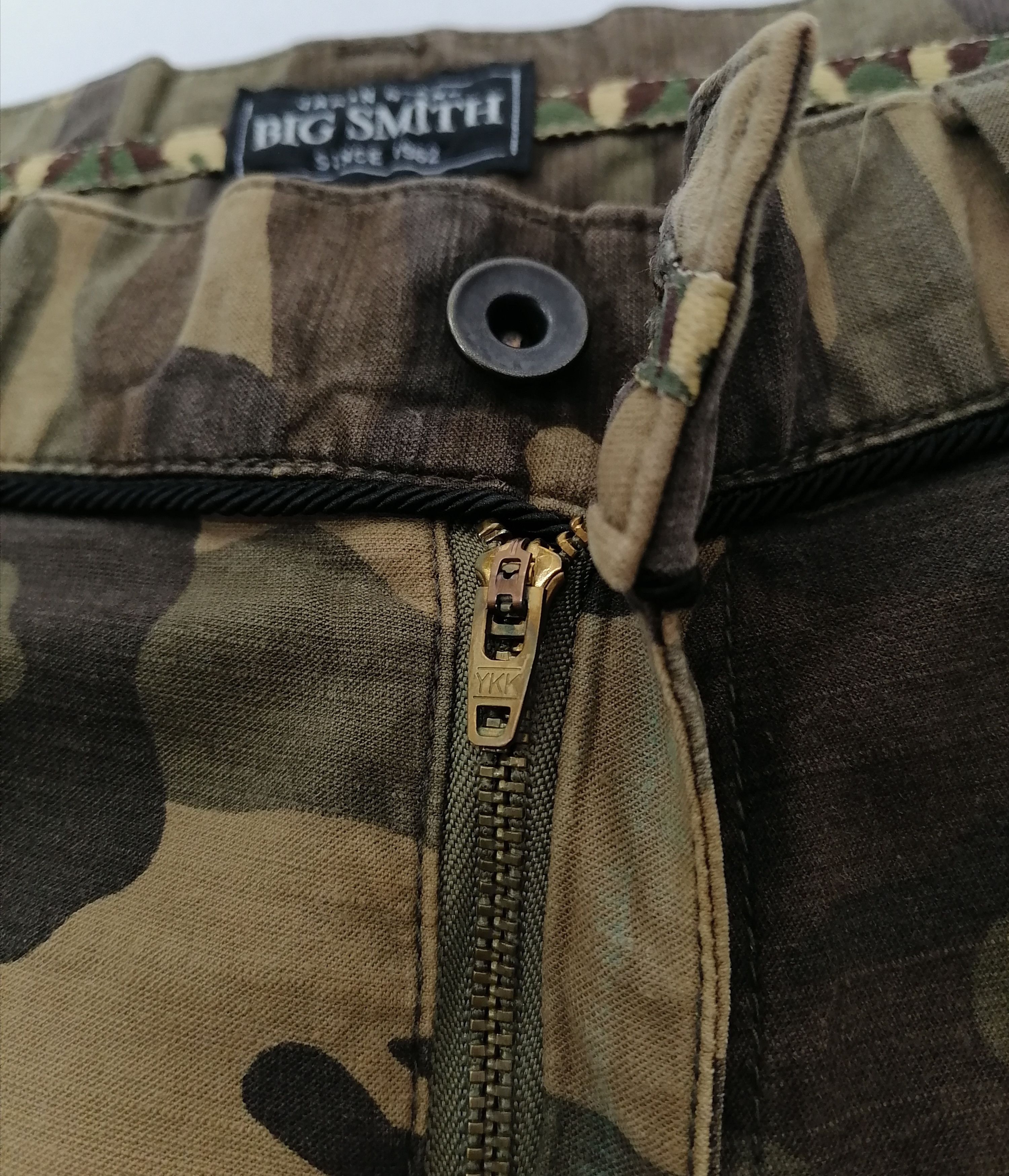 Designer × Japanese Brand Big Smith Camo Pants Size US 33 - 3 Thumbnail
