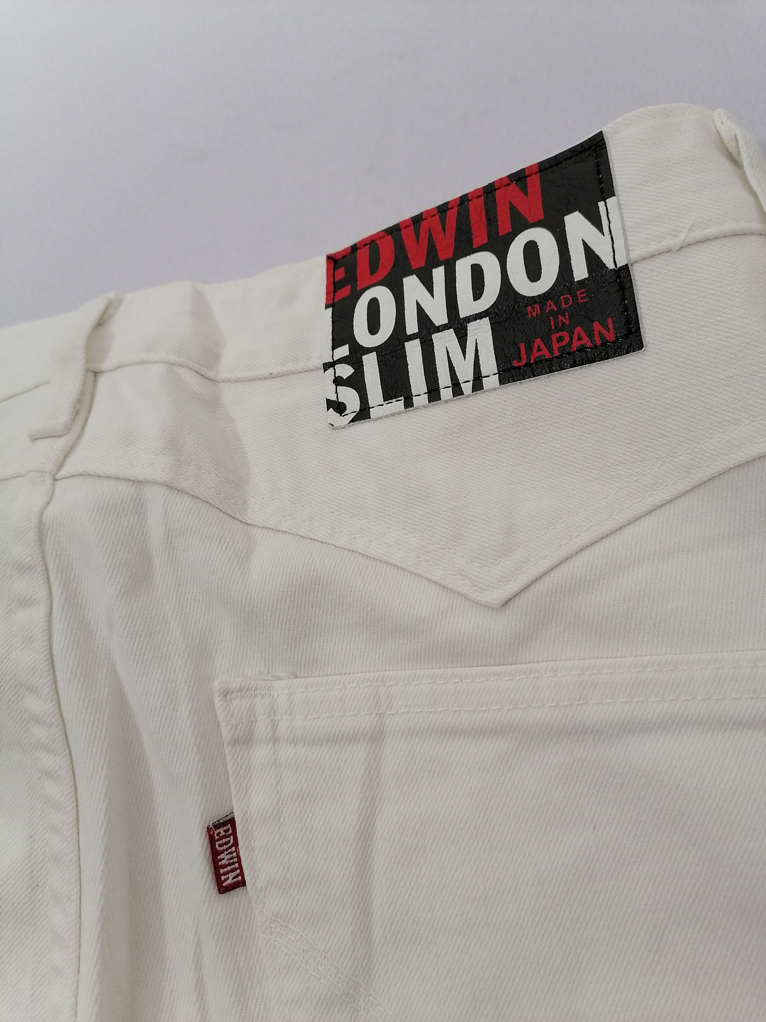 Edwin × Japanese Brand Edwin London Slim White Jeans Size US 36 / EU 52 - 7 Thumbnail