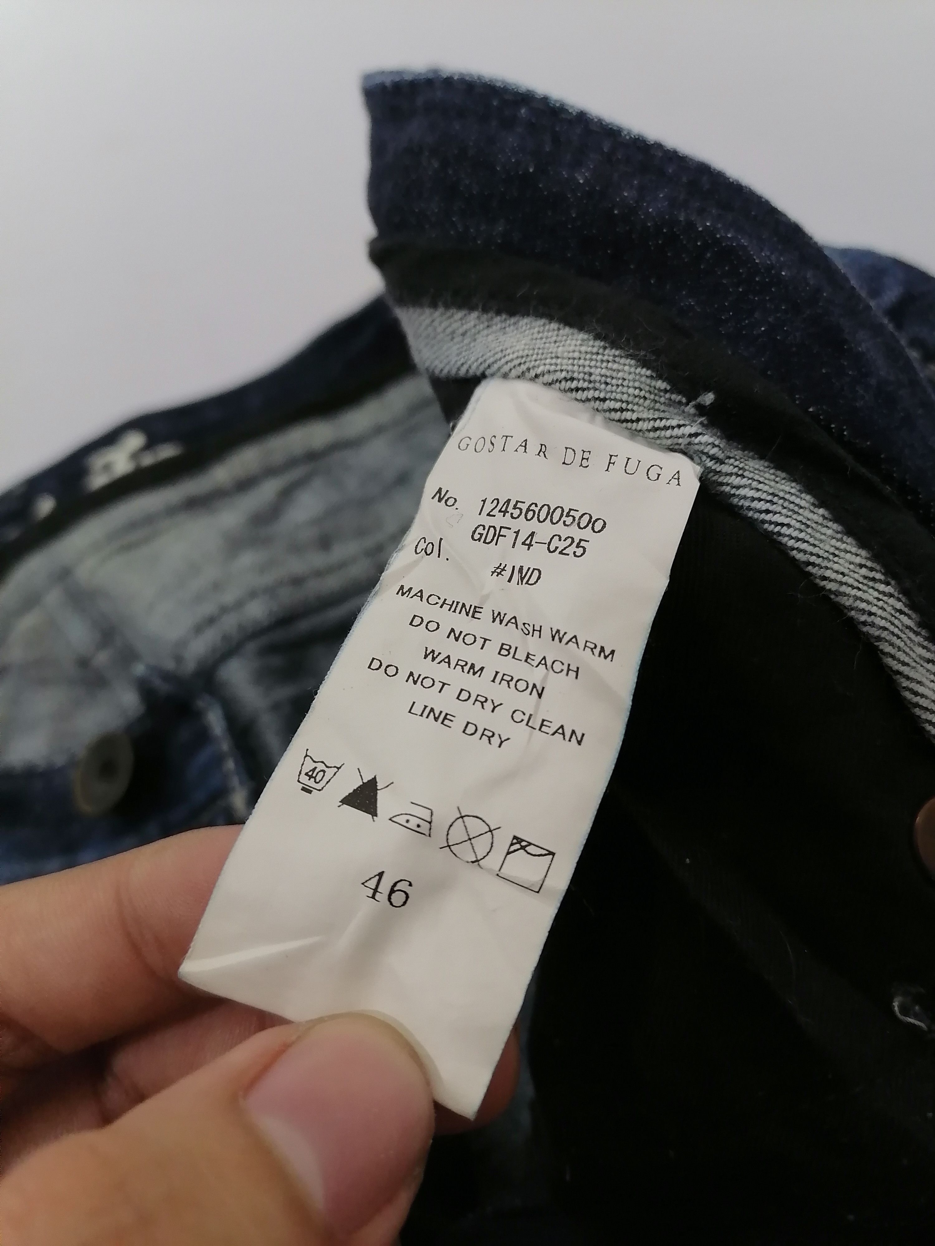 GOSTAR DE FUGA Gostar De Fuga Camo Denim Jeans Size US 36 / EU 52 - 5 Thumbnail