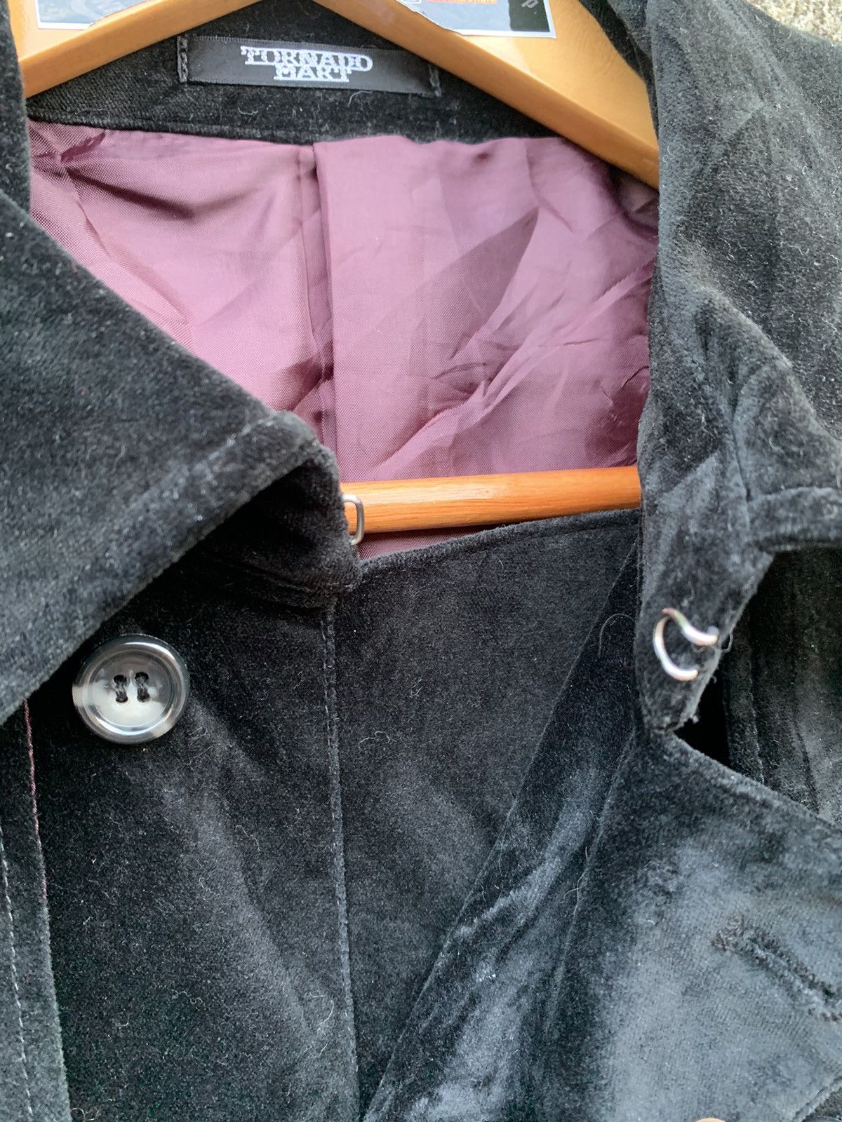 Japanese Brand Vintage Velvet Tornado Mart Jacket Size US M / EU 48-50 / 2 - 6 Thumbnail