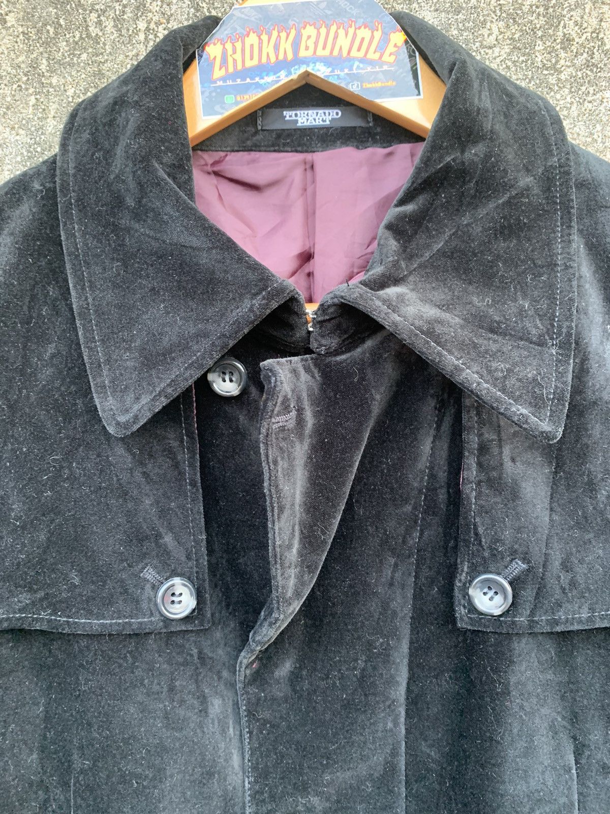 Japanese Brand Vintage Velvet Tornado Mart Jacket Size US M / EU 48-50 / 2 - 5 Thumbnail