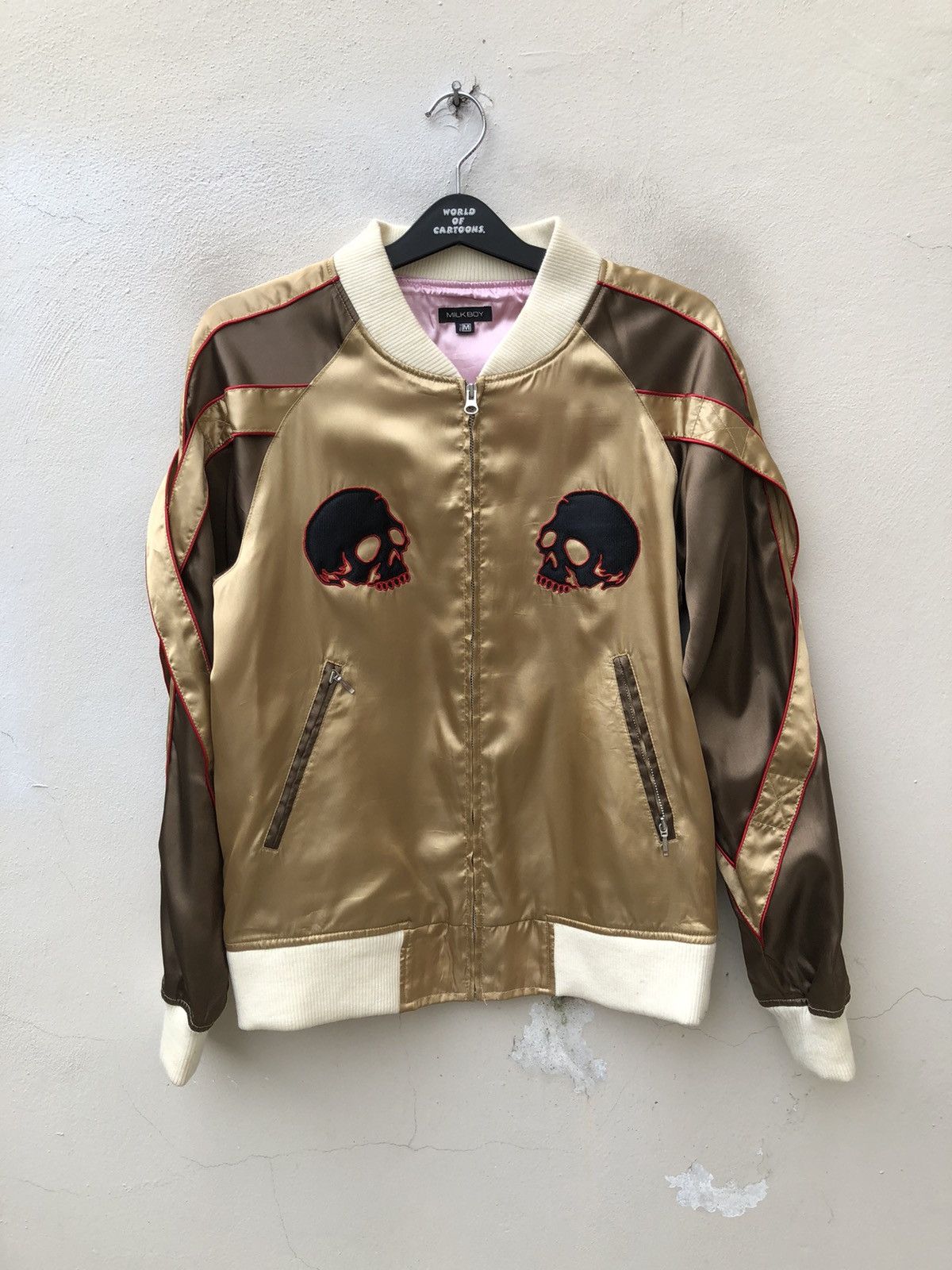 Japanese Brand Milk Boy Japan Bondage Souvenir Zipper Jacket Size US M / EU 48-50 / 2 - 6 Thumbnail