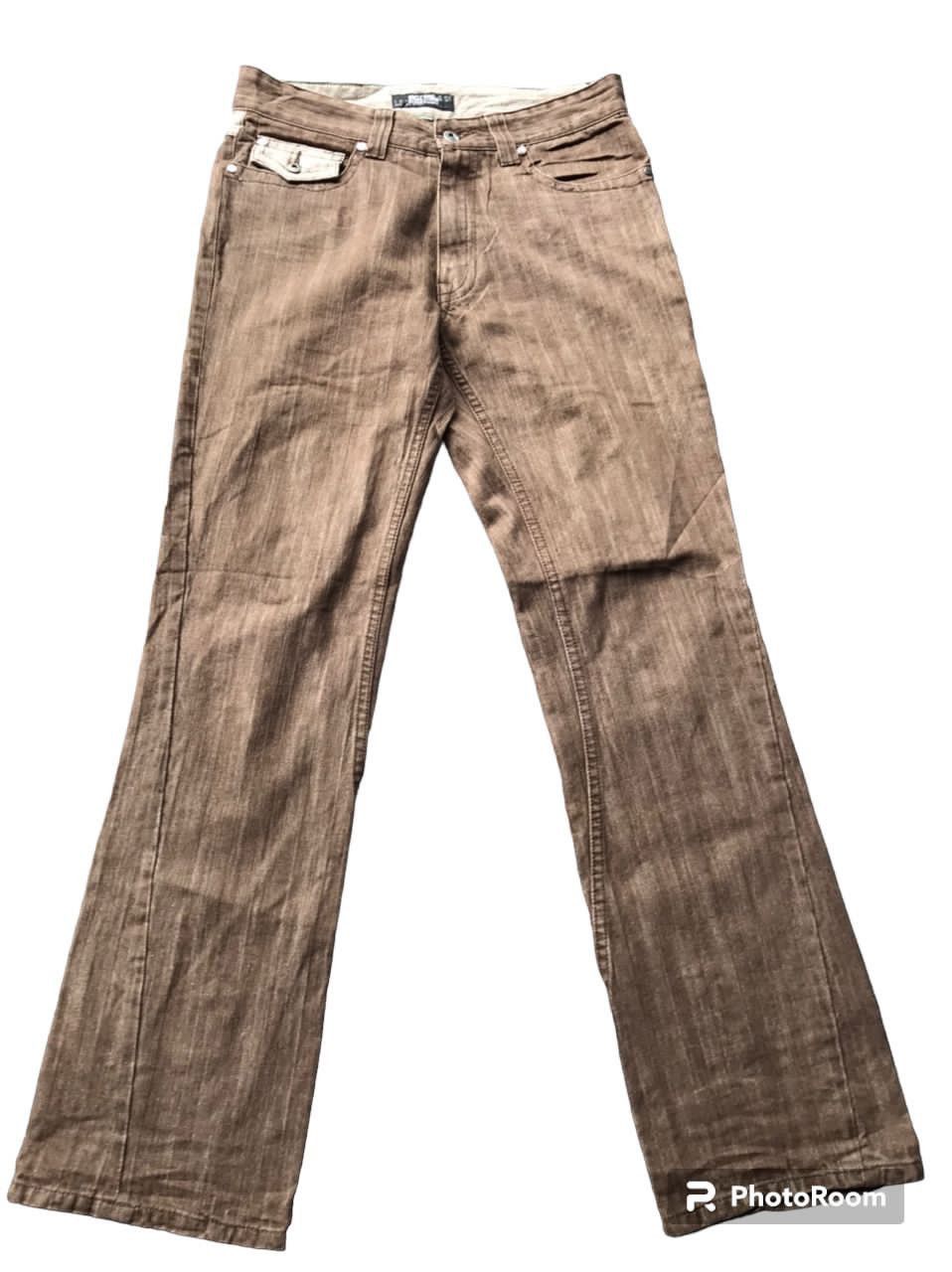 Japanese Brand × Tornado Mart × Vintage Flare jeans jungle storm low boot cut Size US 32 / EU 48 - 2 Thumbnail