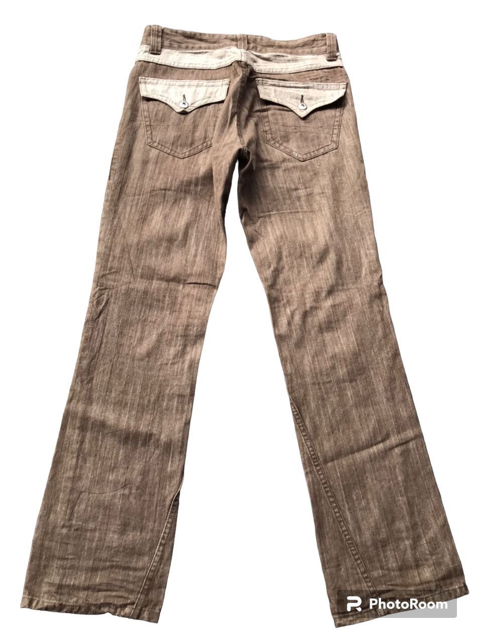 Japanese Brand × Tornado Mart × Vintage Flare jeans jungle storm low boot cut Size US 32 / EU 48 - 1 Thumbnail