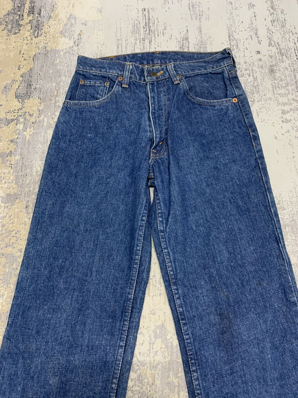 Levi's Vintage Levi’s 503 Straight Leg Blue Wash Jeans 27x29.5 Size US 27 - 3 Thumbnail