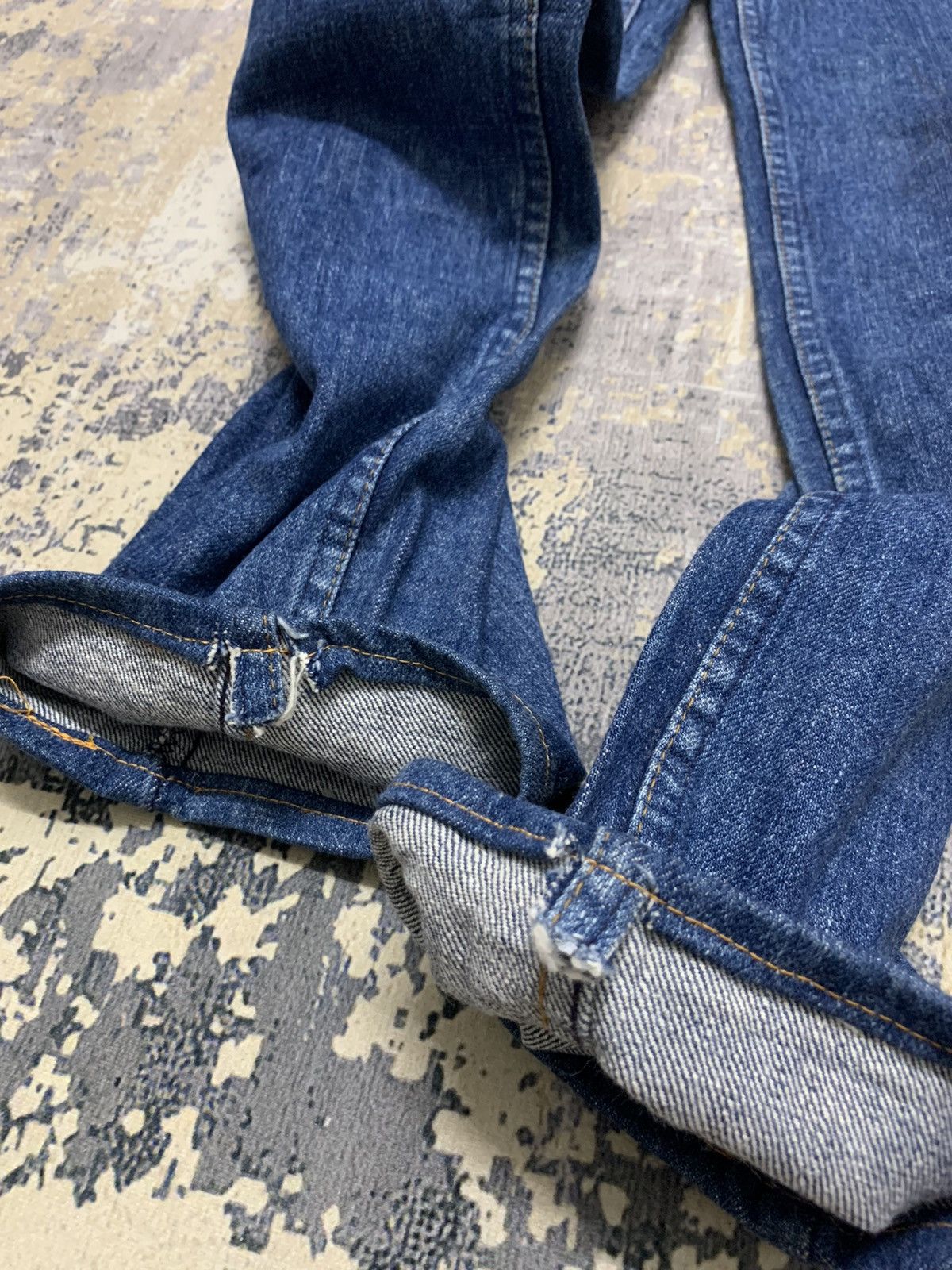 Levi's Vintage Levi’s 503 Straight Leg Blue Wash Jeans 27x29.5 Size US 27 - 9 Thumbnail