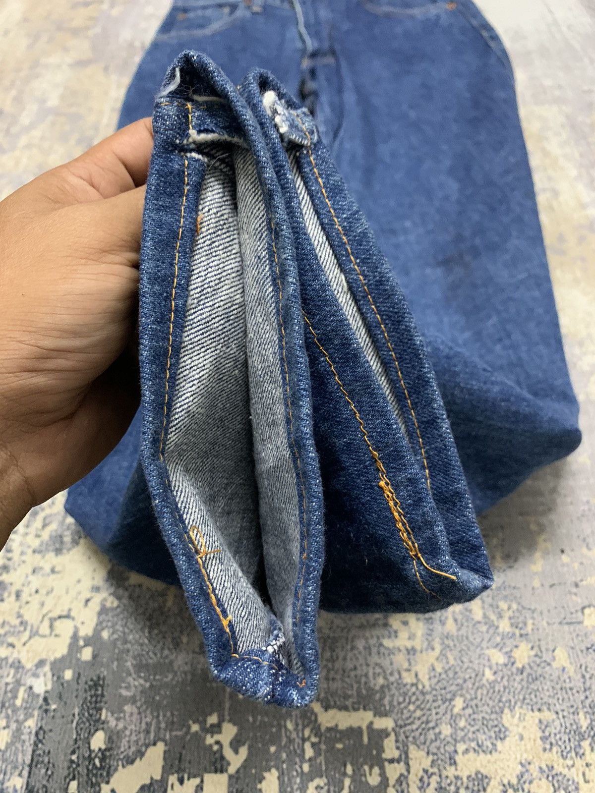 Levi's Vintage Levi’s 503 Straight Leg Blue Wash Jeans 27x29.5 Size US 27 - 8 Thumbnail