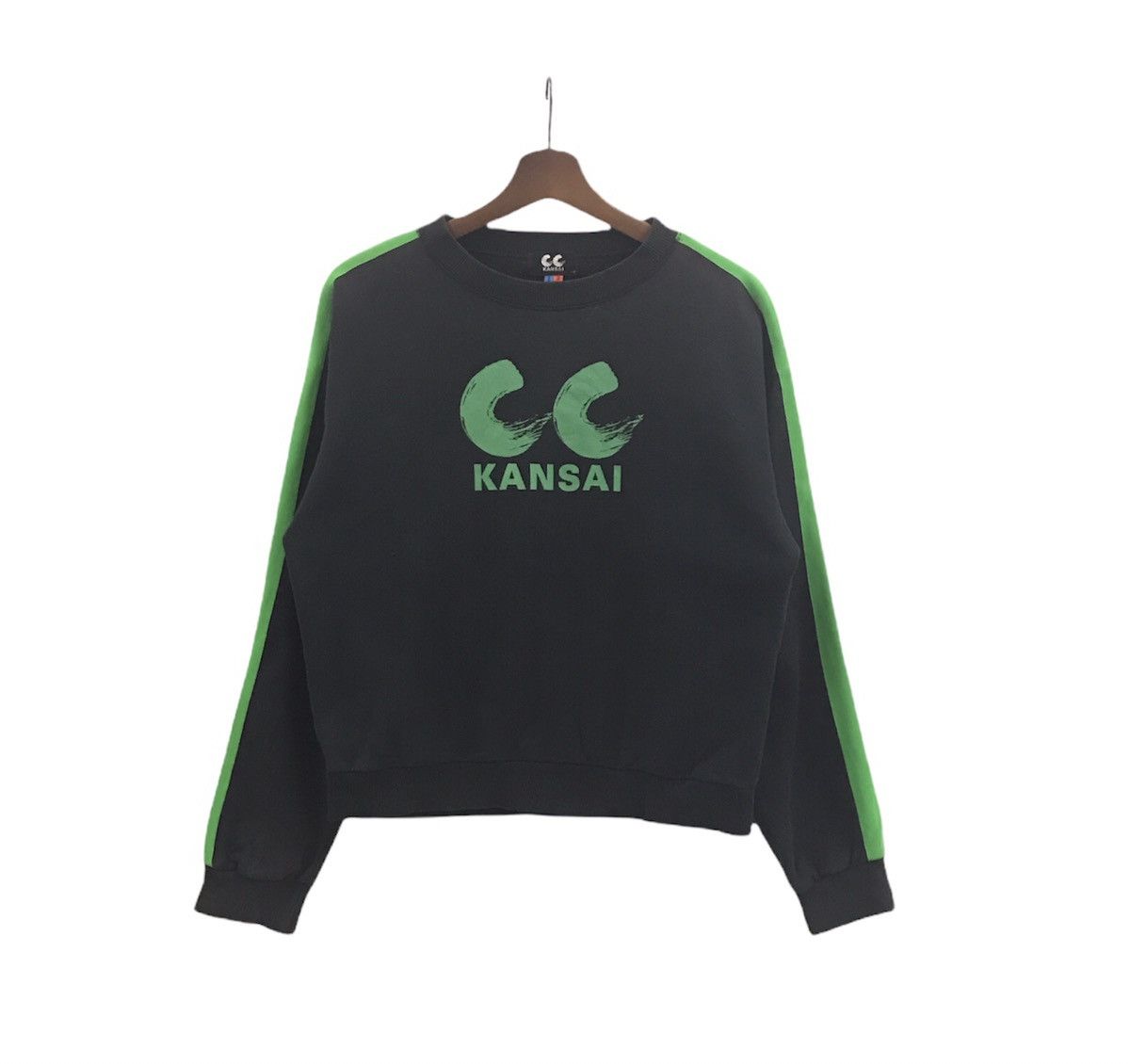 Vintage Cc Kansai Yamamoto Sweatshirt Big Logo