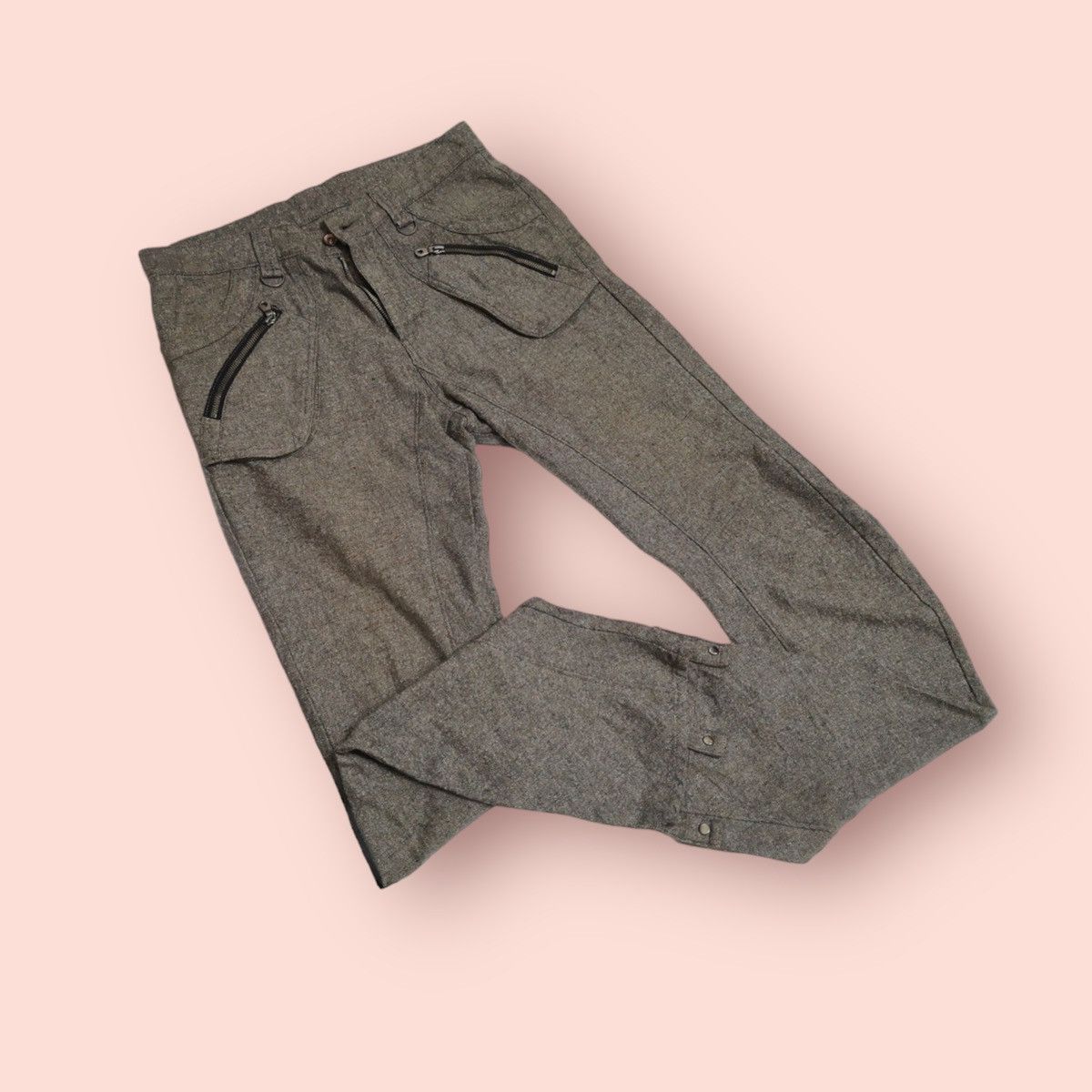 Japanese Brand × PPFM PPFM - VERY RARE "SAMPLE" DESIGN DETACHABLE LEG J CUT Size US 32 / EU 48 - 14 Thumbnail