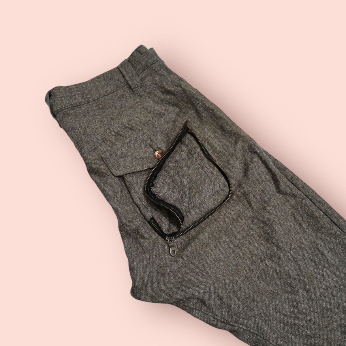 Japanese Brand × PPFM PPFM - VERY RARE "SAMPLE" DESIGN DETACHABLE LEG J CUT Size US 32 / EU 48 - 11 Thumbnail