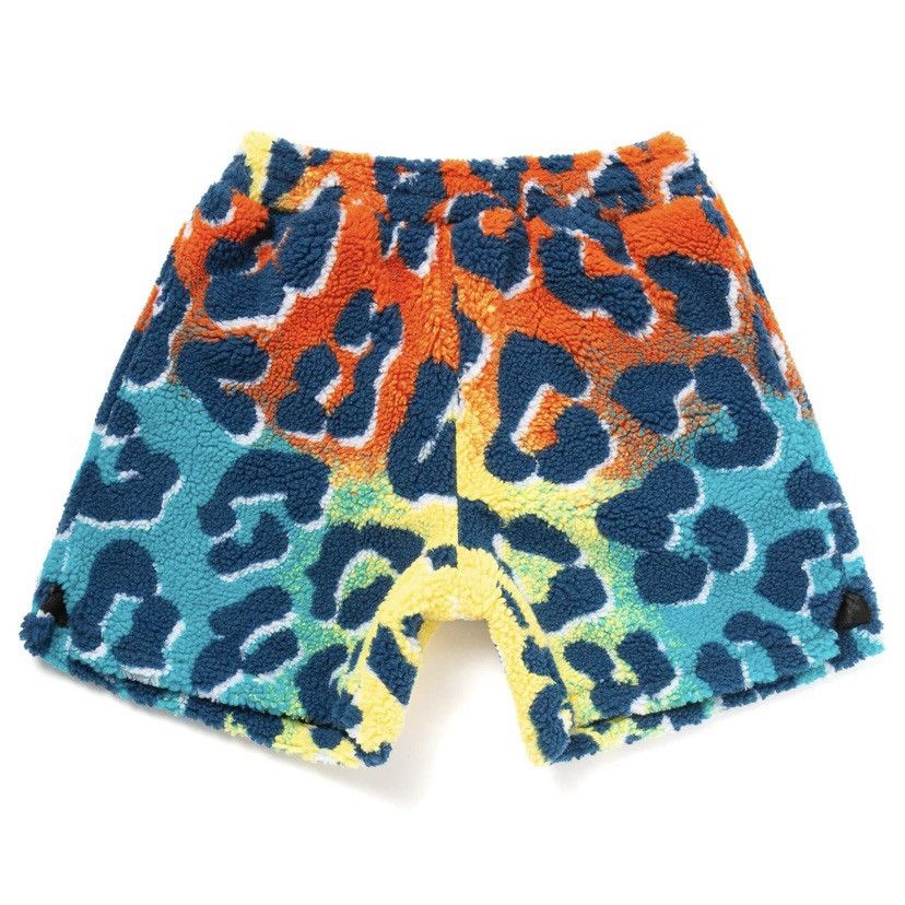 Market Market Animal Print Sherpa Shorts - Size Medium Size US 32 / EU 48 - 1 Thumbnail