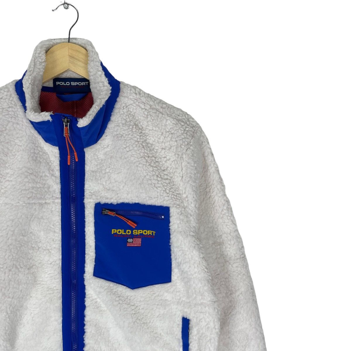 Polo Ralph Lauren × Ralph Lauren 🔥POLO SPORT RL RETRO X DEEP PILE FLEECE JACKET Size US S / EU 44-46 / 1 - 3 Thumbnail