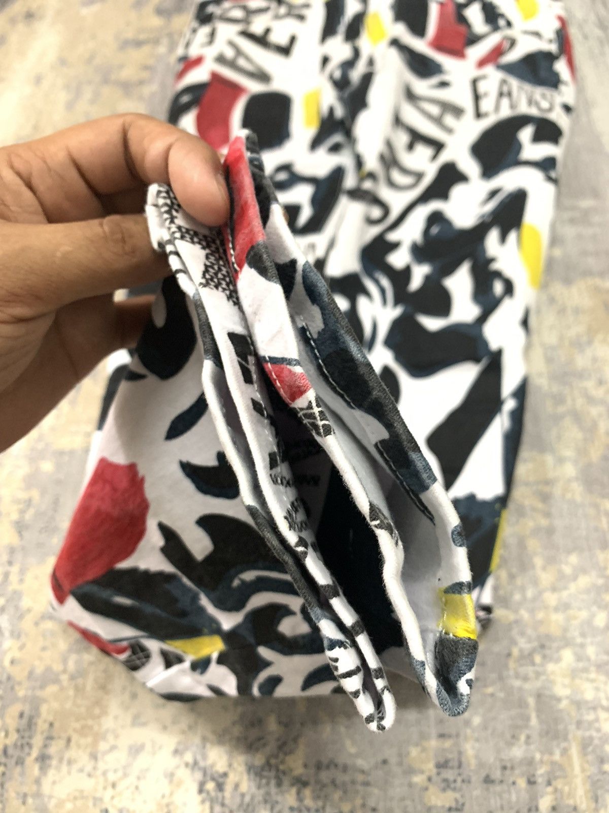 Japanese Brand Vtg Japanese Versace Couture Style Graphic Print Jeans W34 Size US 30 / EU 46 - 4 Thumbnail