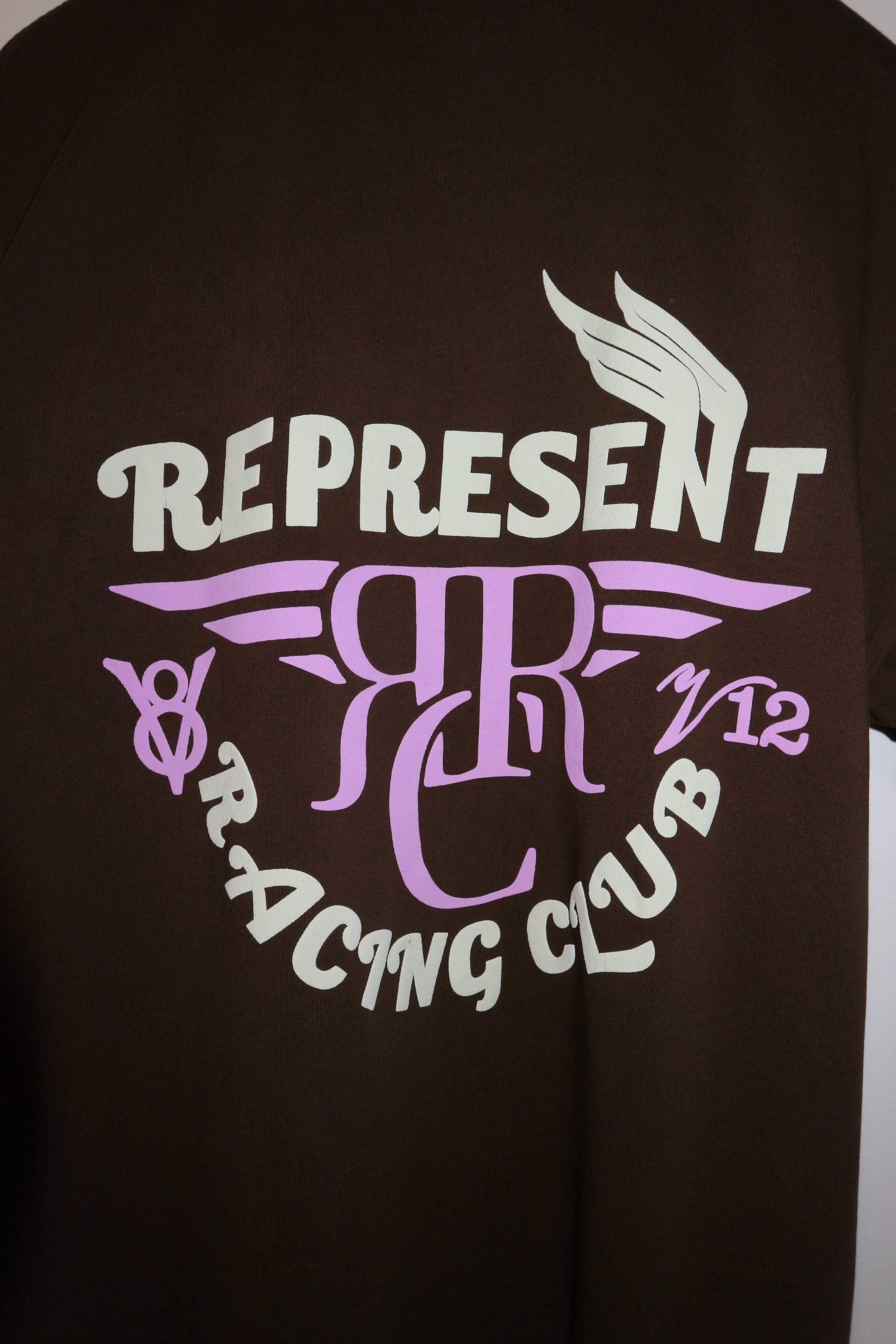 Represent Clo. RACING CLUB T-SHIRT Size US L / EU 52-54 / 3 - 7 Thumbnail