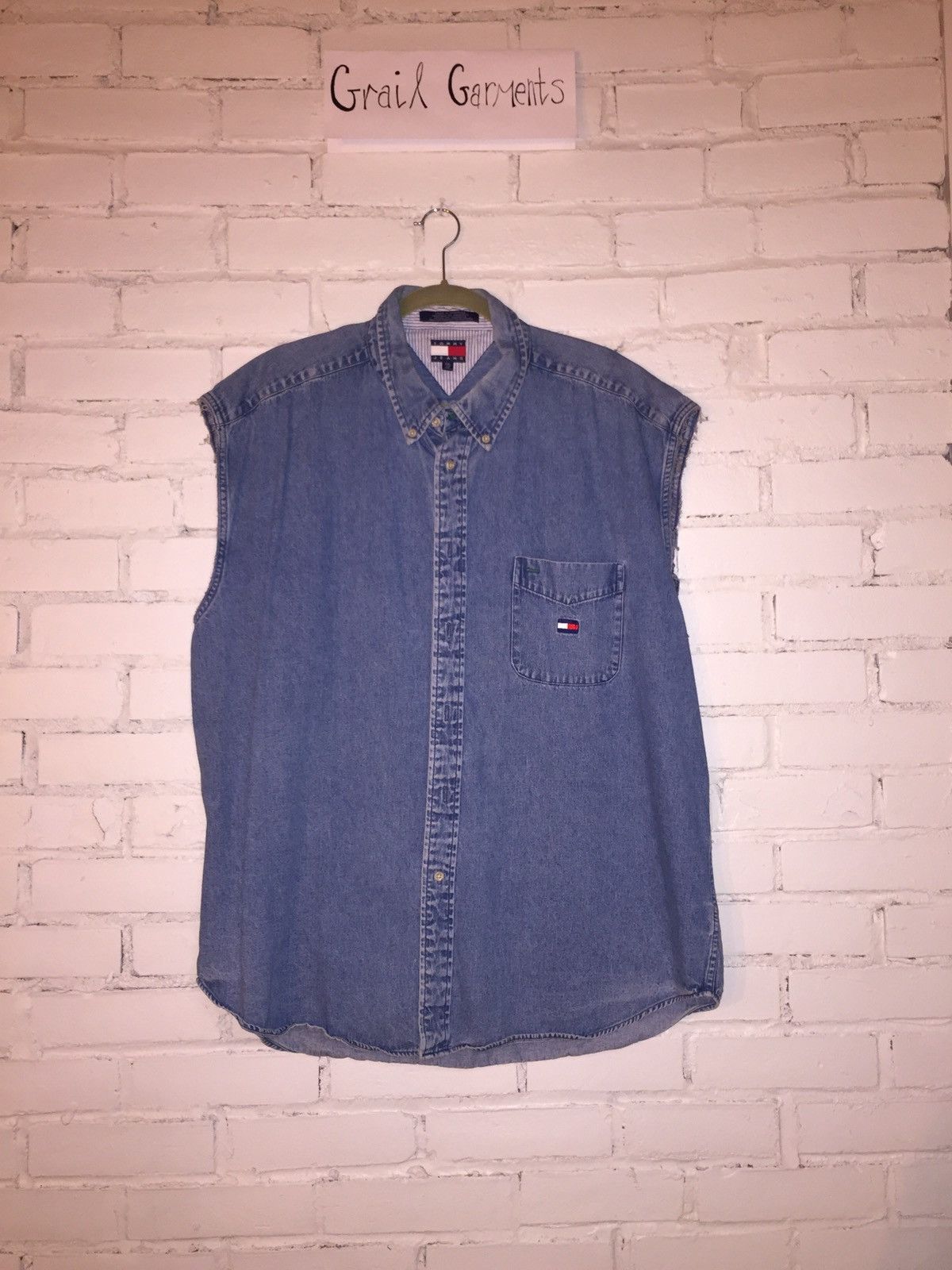 Tommy Hilfiger Tommy Hilfiger Denim Vest Size US XXL / EU 58 / 5 - 1 Thumbnail