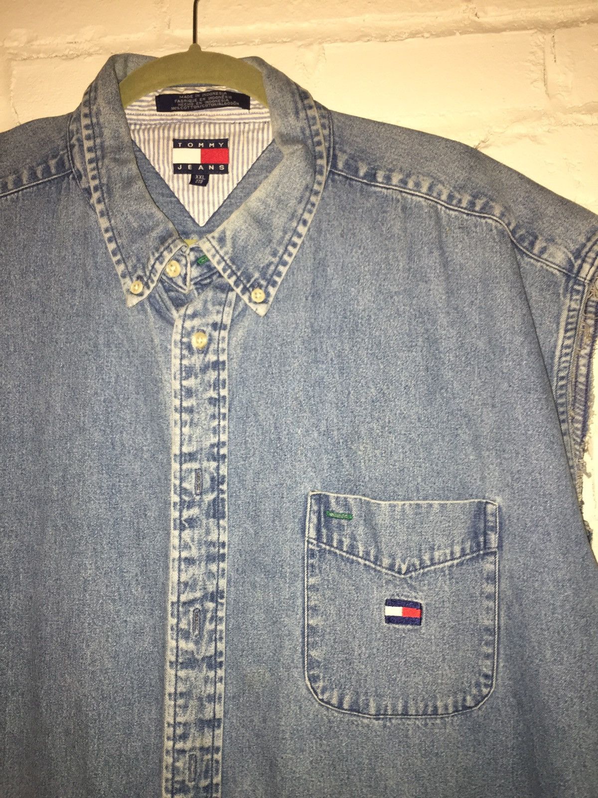 Tommy Hilfiger Tommy Hilfiger Denim Vest Size US XXL / EU 58 / 5 - 3 Thumbnail