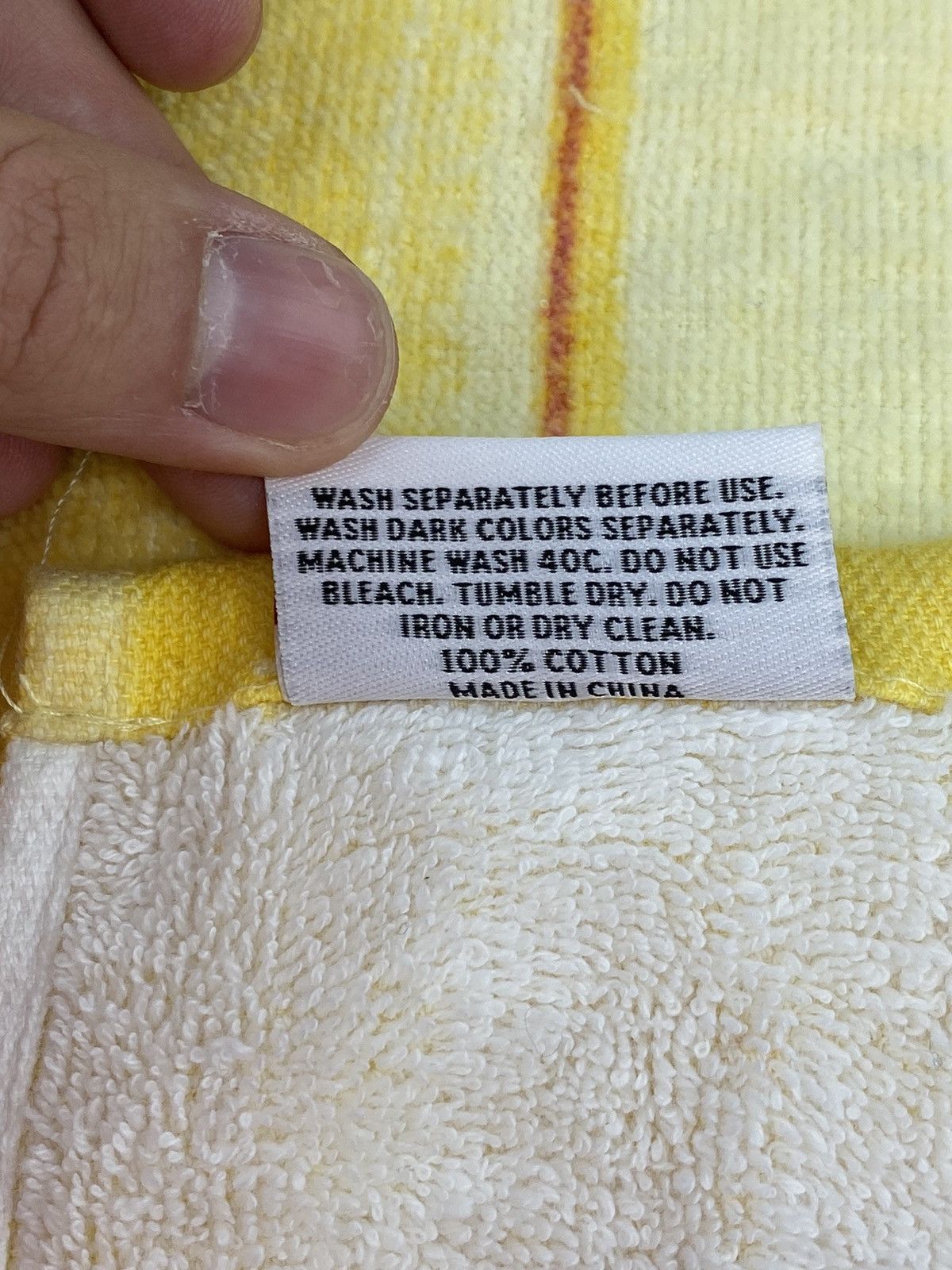 Supreme Supreme Bling Logo Towel Size ONE SIZE - 5 Thumbnail