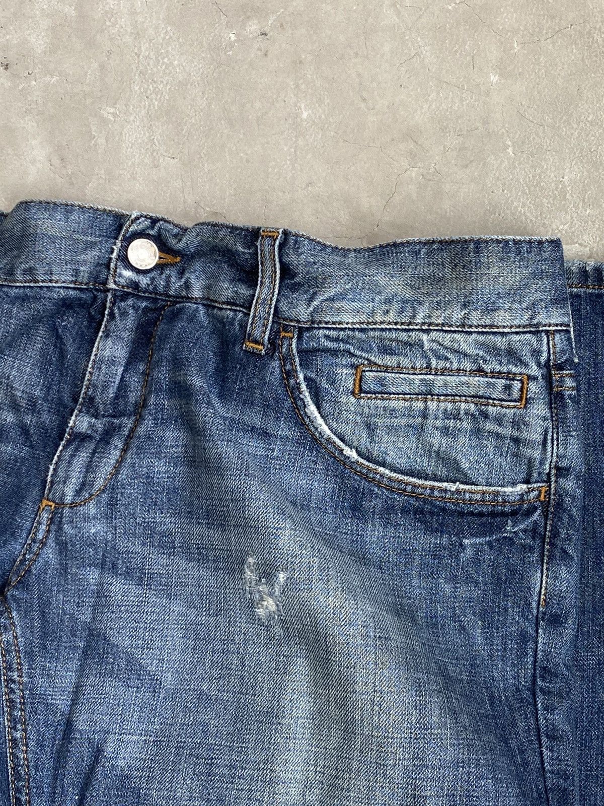 Dolce & Gabbana Dolce & Gabbana Light Distressed Denims Size US 38 / EU 54 - 6 Thumbnail