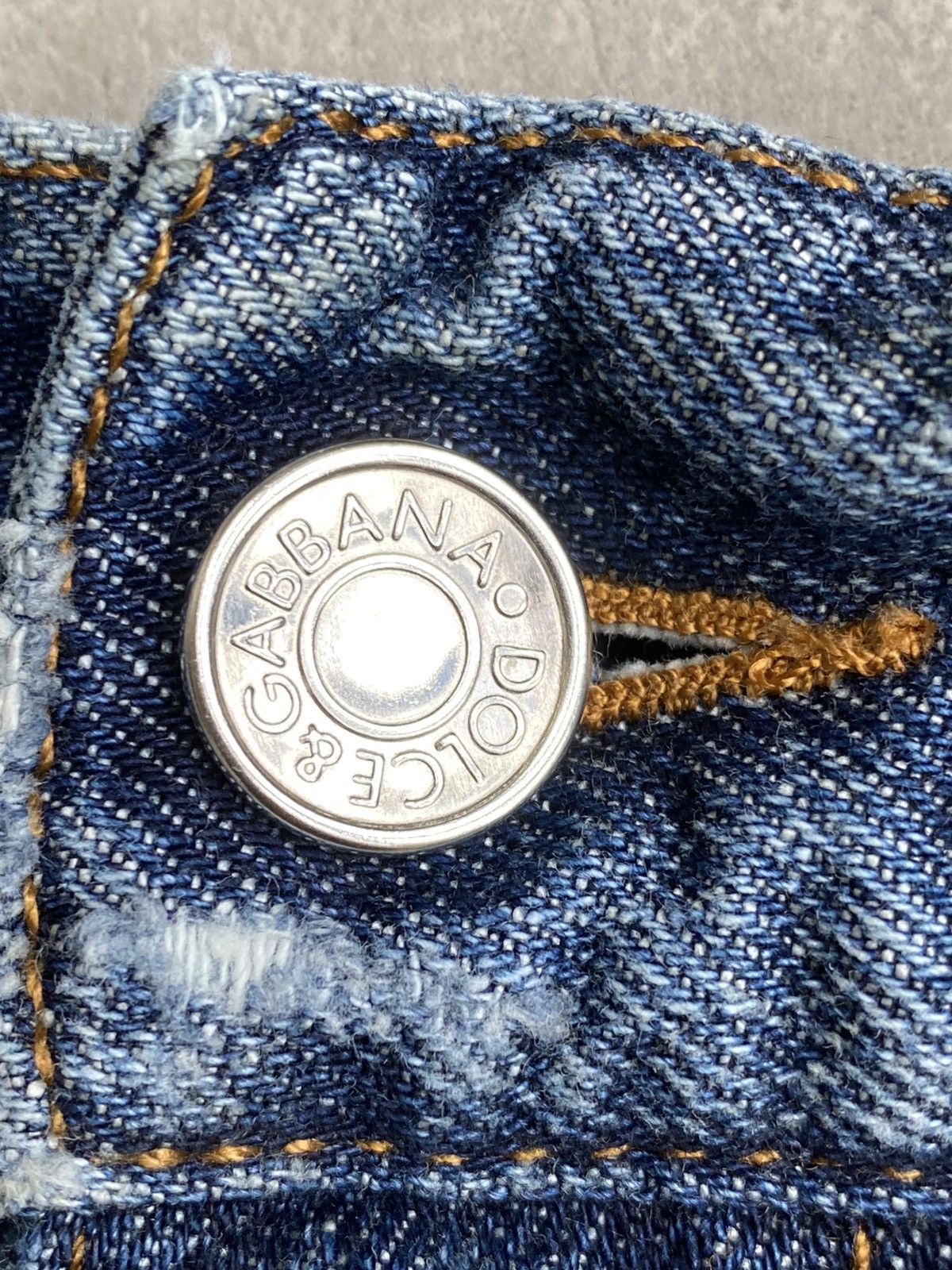 Dolce & Gabbana Dolce & Gabbana Light Distressed Denims Size US 38 / EU 54 - 5 Thumbnail