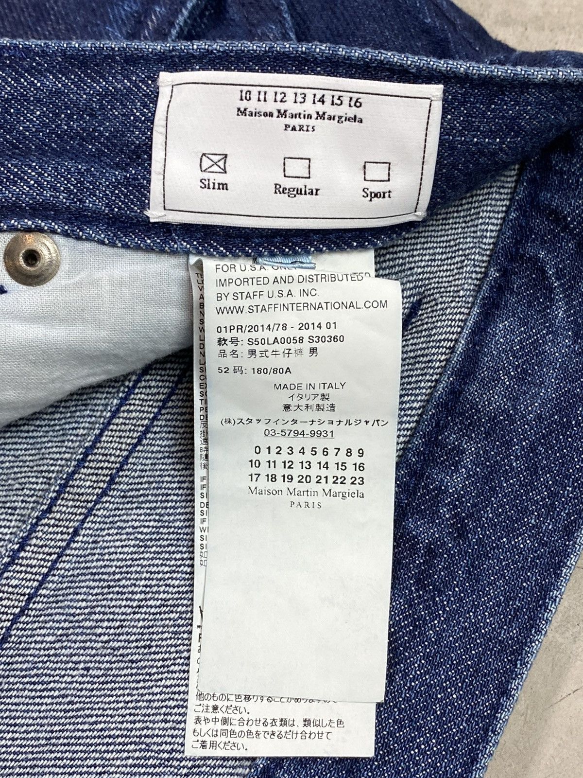 Maison Margiela Maison Margiela Iconic Paint Coated Jeans Size US 34 / EU 50 - 14 Thumbnail