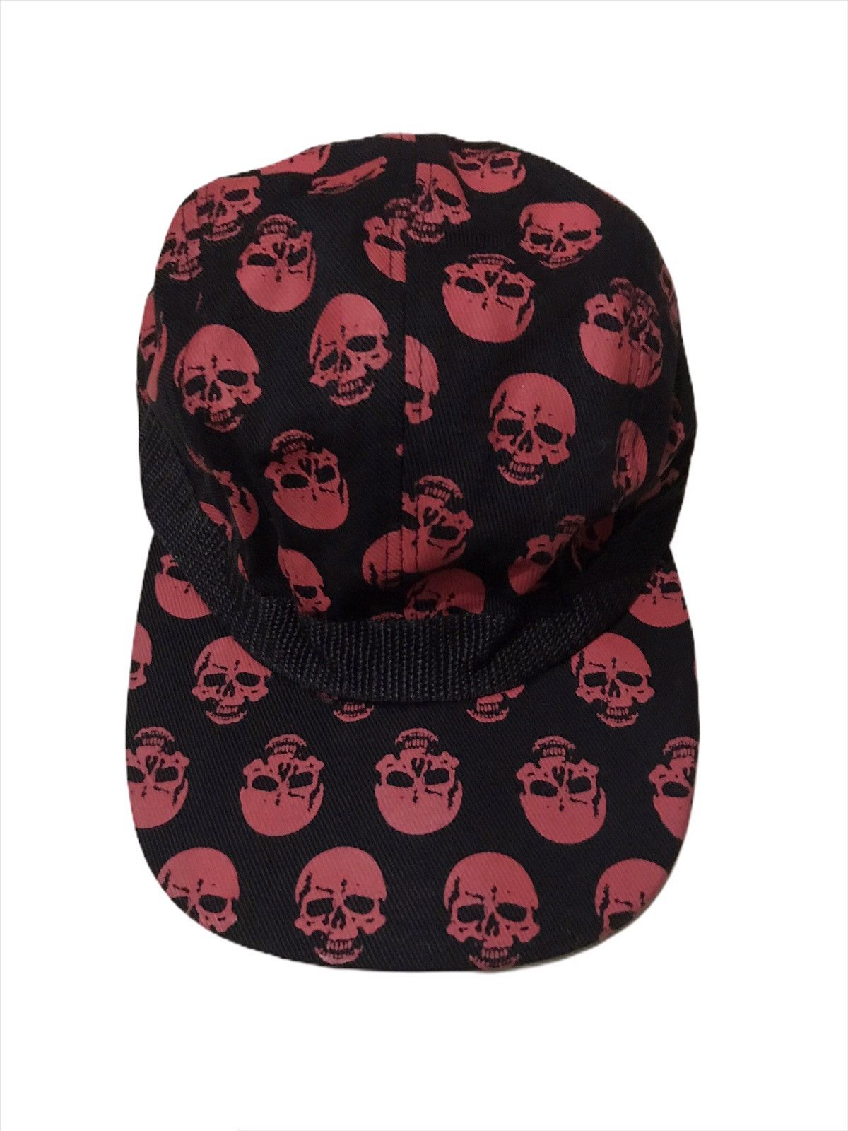 Japanese Brand Japanese Overprint Skull Cap Size ONE SIZE - 1 Thumbnail