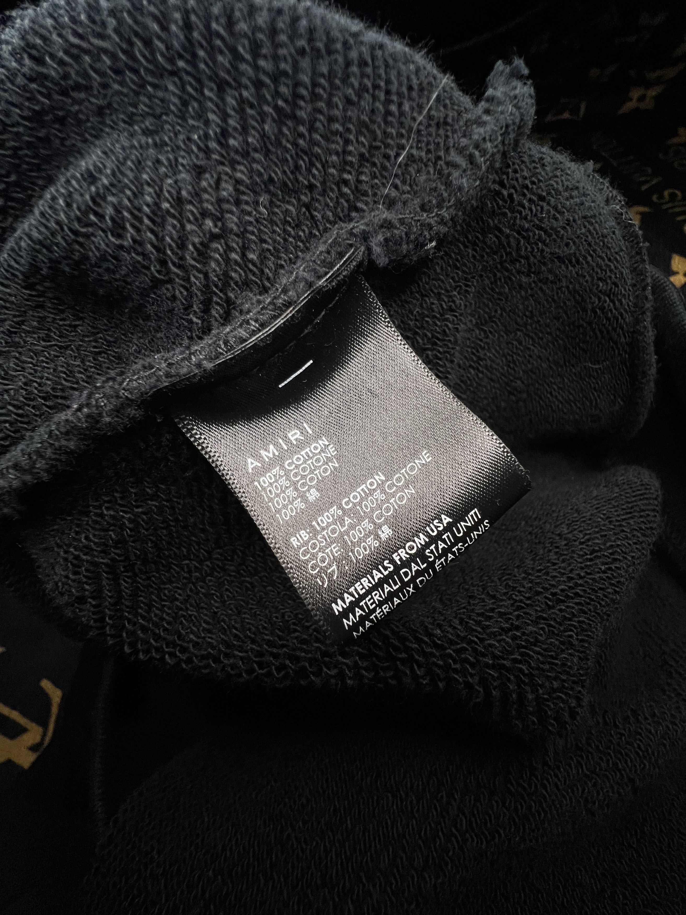Amiri Amiri "BONES" Sweatshirt Size US S / EU 44-46 / 1 - 6 Thumbnail
