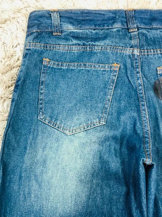 Disney × Vintage Vintage 90's Big Mickey Disney 1928 Denim Jeans Limited Size US 31 - 5 Thumbnail