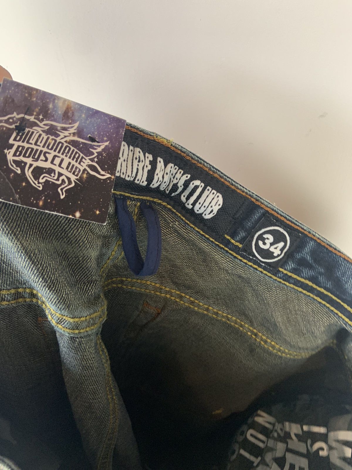 Billionaire Boys Club Billionaire Boys Club Smart Cut Denim Jeans Size US 36 / EU 52 - 11 Thumbnail