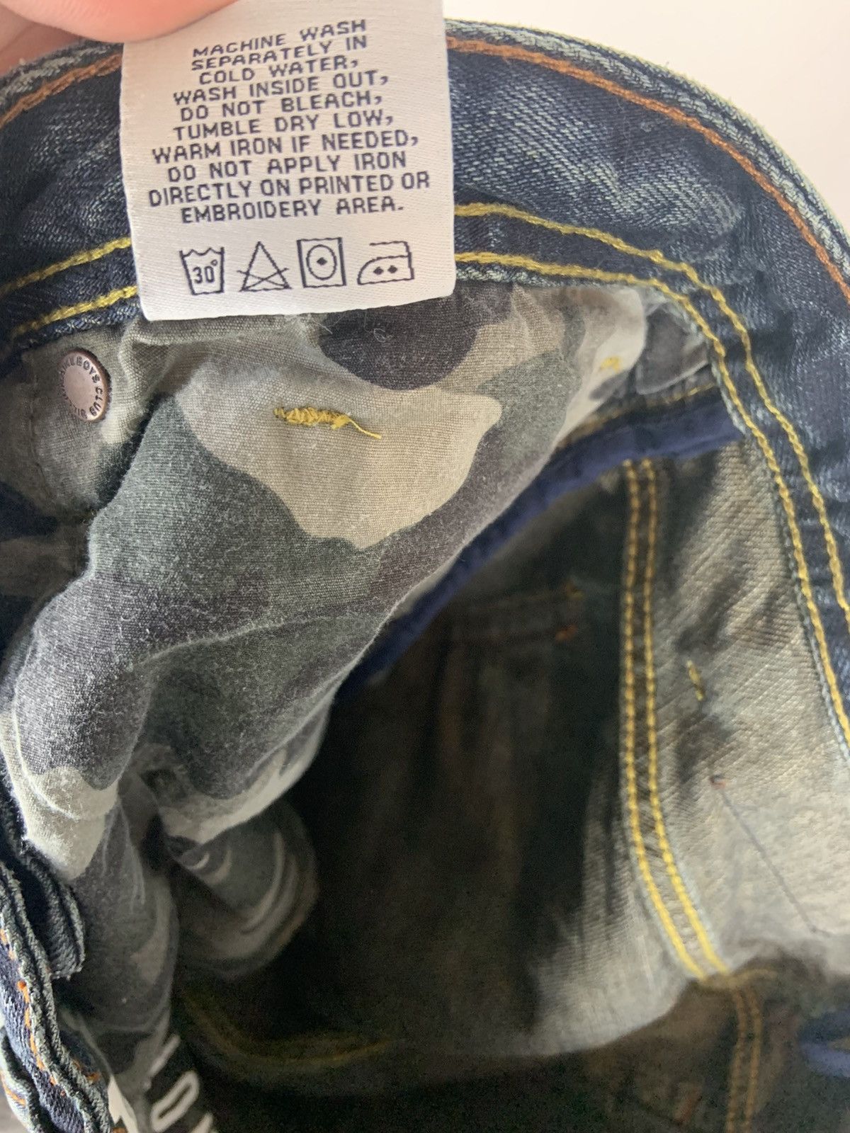 Billionaire Boys Club Billionaire Boys Club Smart Cut Denim Jeans Size US 36 / EU 52 - 13 Thumbnail